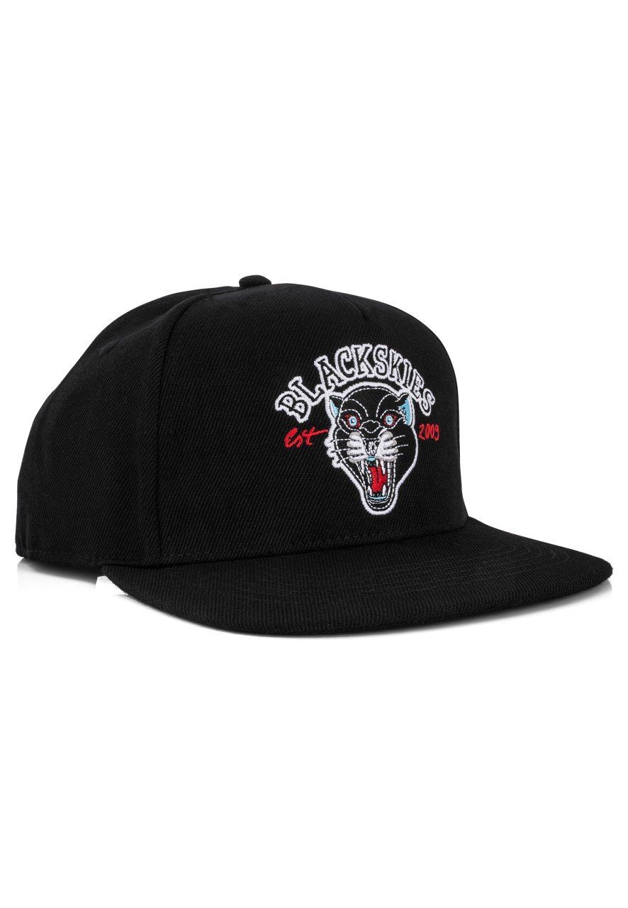 Blackskies Snapback Cap Panther Snapback Tattoo Traditional Cap