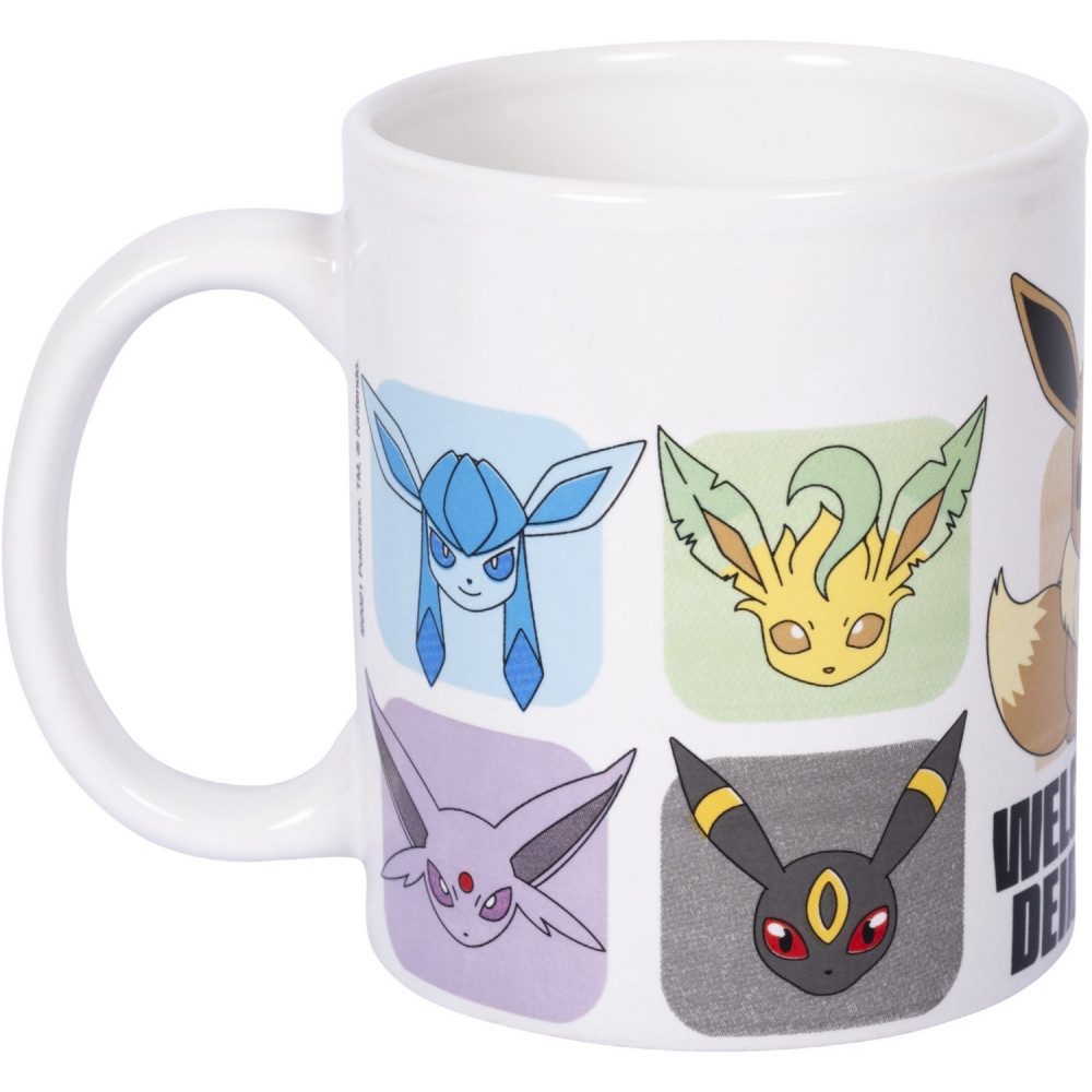 joojee Kaffeeservice joojee Pokémon Evoli Tasse - Keramiktasse für Fans., Keramik