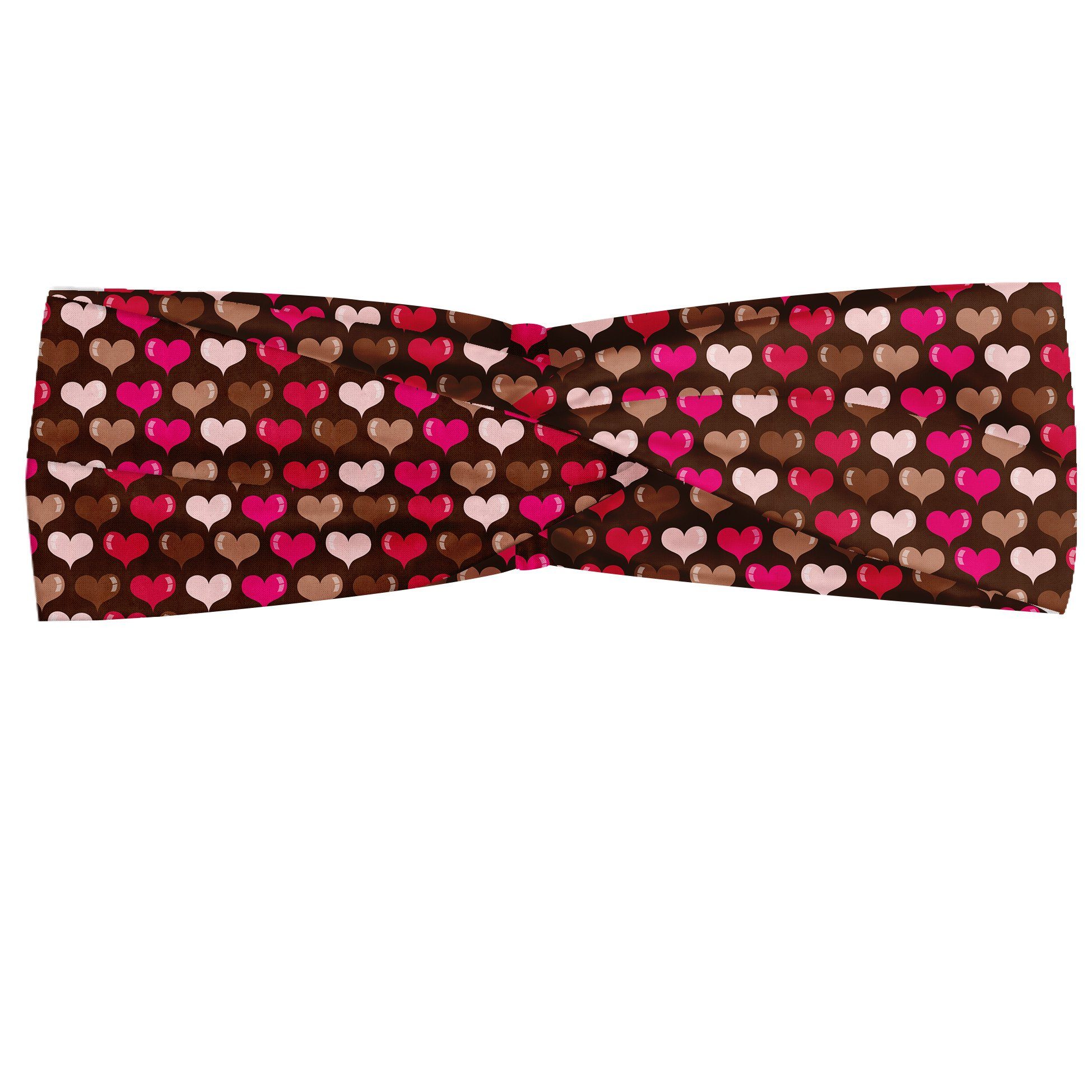 Abakuhaus Stirnband Elastisch und Angenehme alltags accessories Valentine Leuchtende Herz Romantik