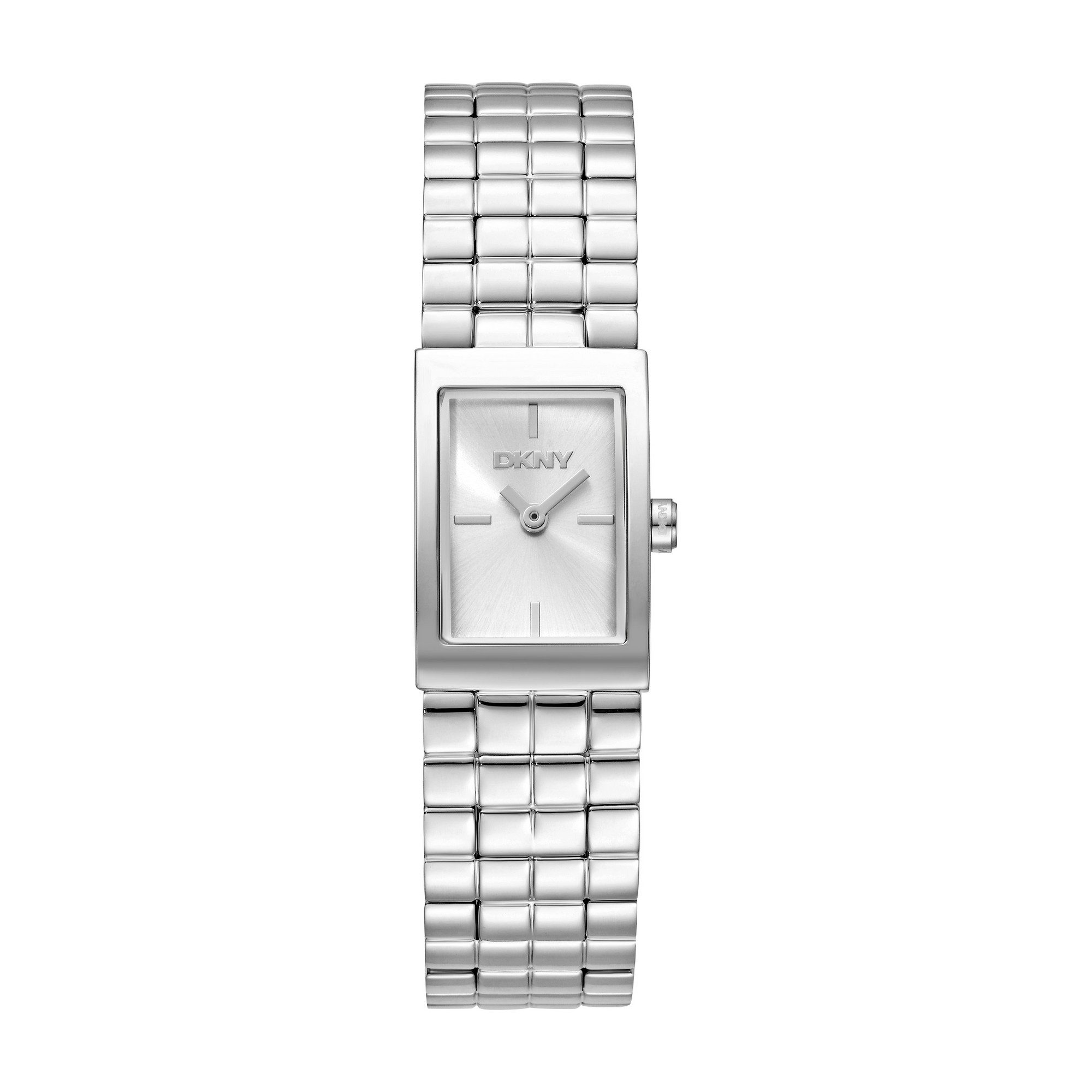 DKNY Quarzuhr Signature square Watch DK1L172M0015, Armbanduhr, Damenuhr, Edelstahlarmband, analog