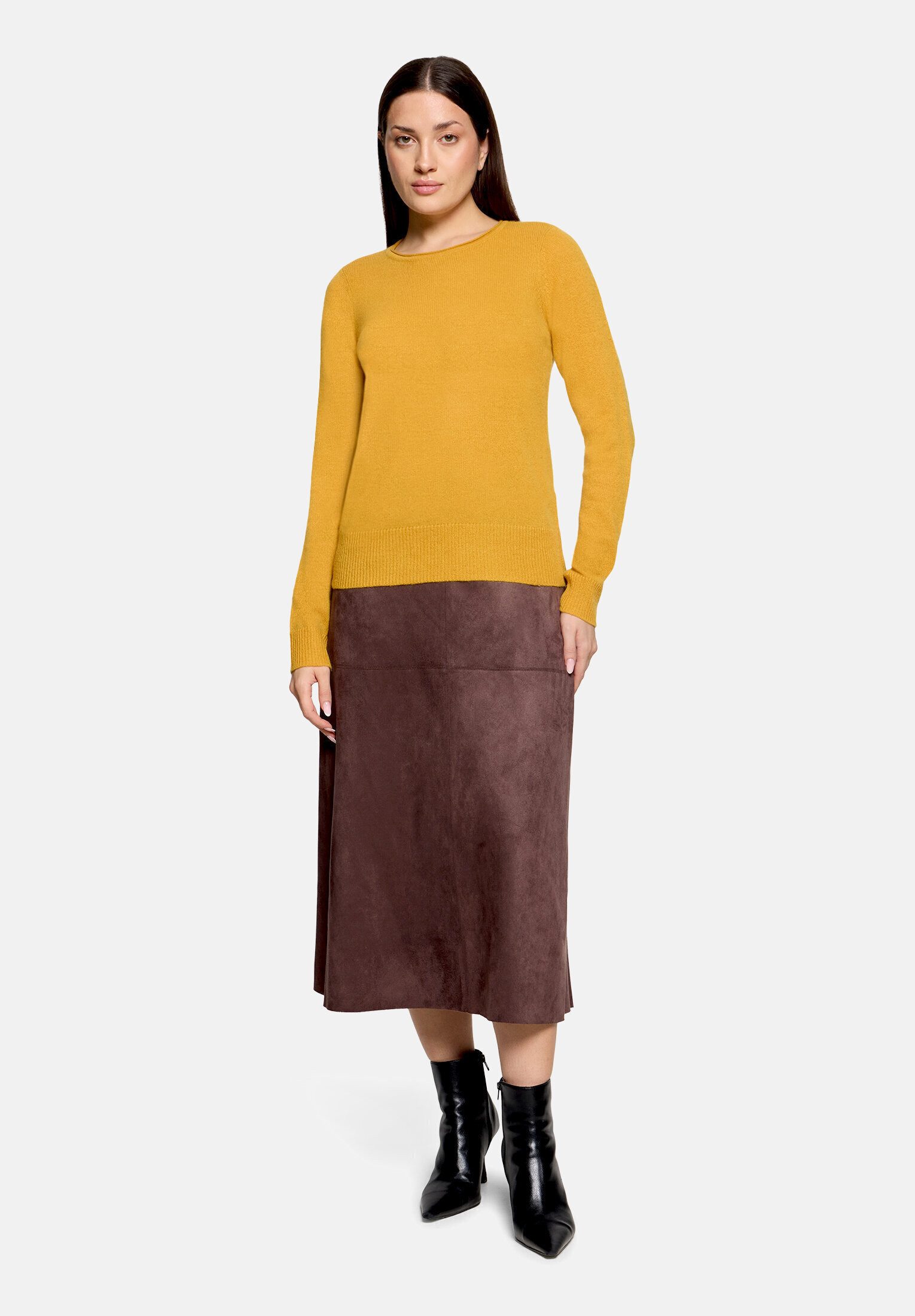 Betty Barclay Maxirock Damen unifarben