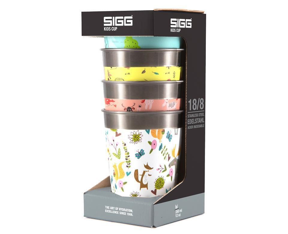 Sigg Kinderbecher Kindertrinkbecher Wildlife, Edelstahl
