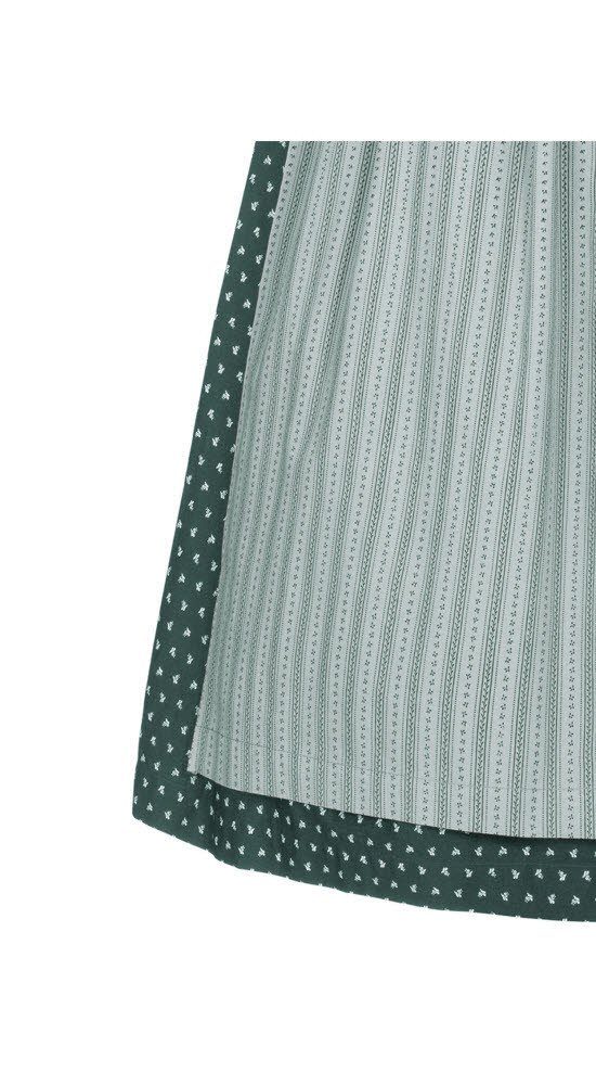 Nübler Dirndl Damen Dirndl midi im Landhausstil, Rocklänge 70cm - Rocklänge 70 cm (Dirndl Set midi THEA, Dirndl Kleid mit Schürze) Moderne Tracht im bayerischen Stil - Trachtenmode Damen