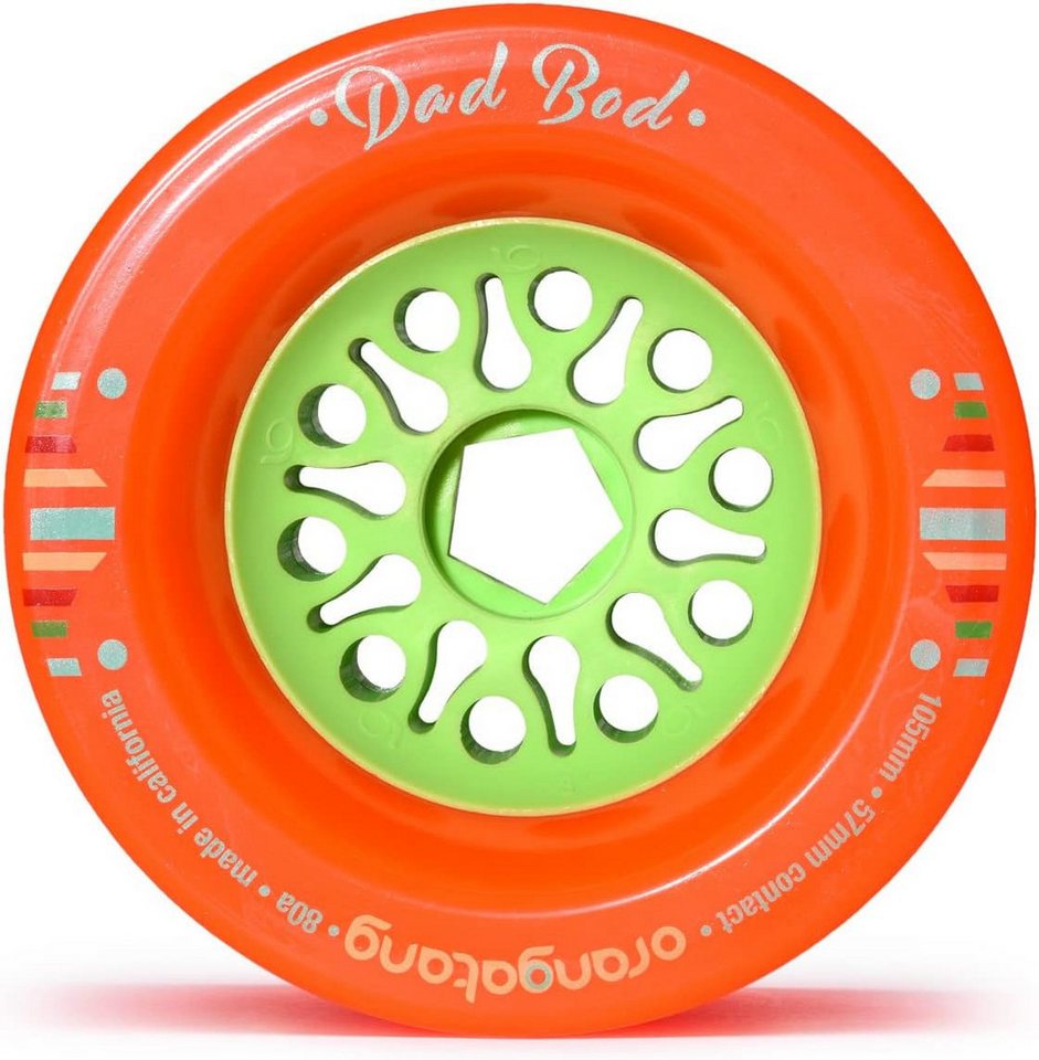 Thumbnail - Orangatang Longboard Orangatang Dad BOD 105mm Longboard Rollen DIY Elektro Eboards (4 St)