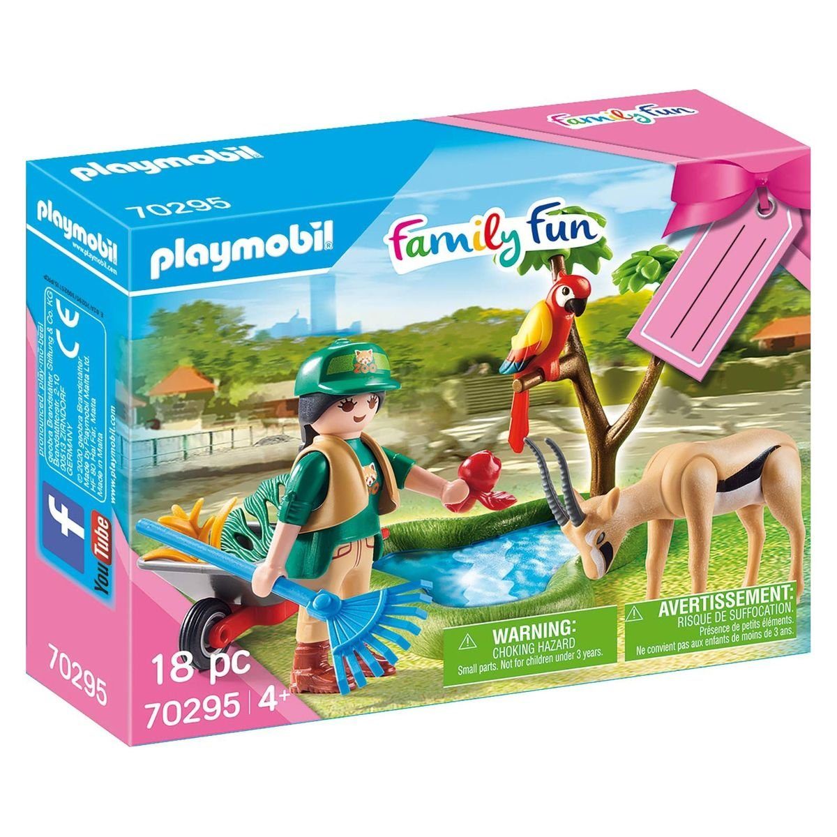 Playmobil® Spielwelt PLAYMOBIL® 70295 - Family Fun - Geschenkset - Zoo günstig online kaufen