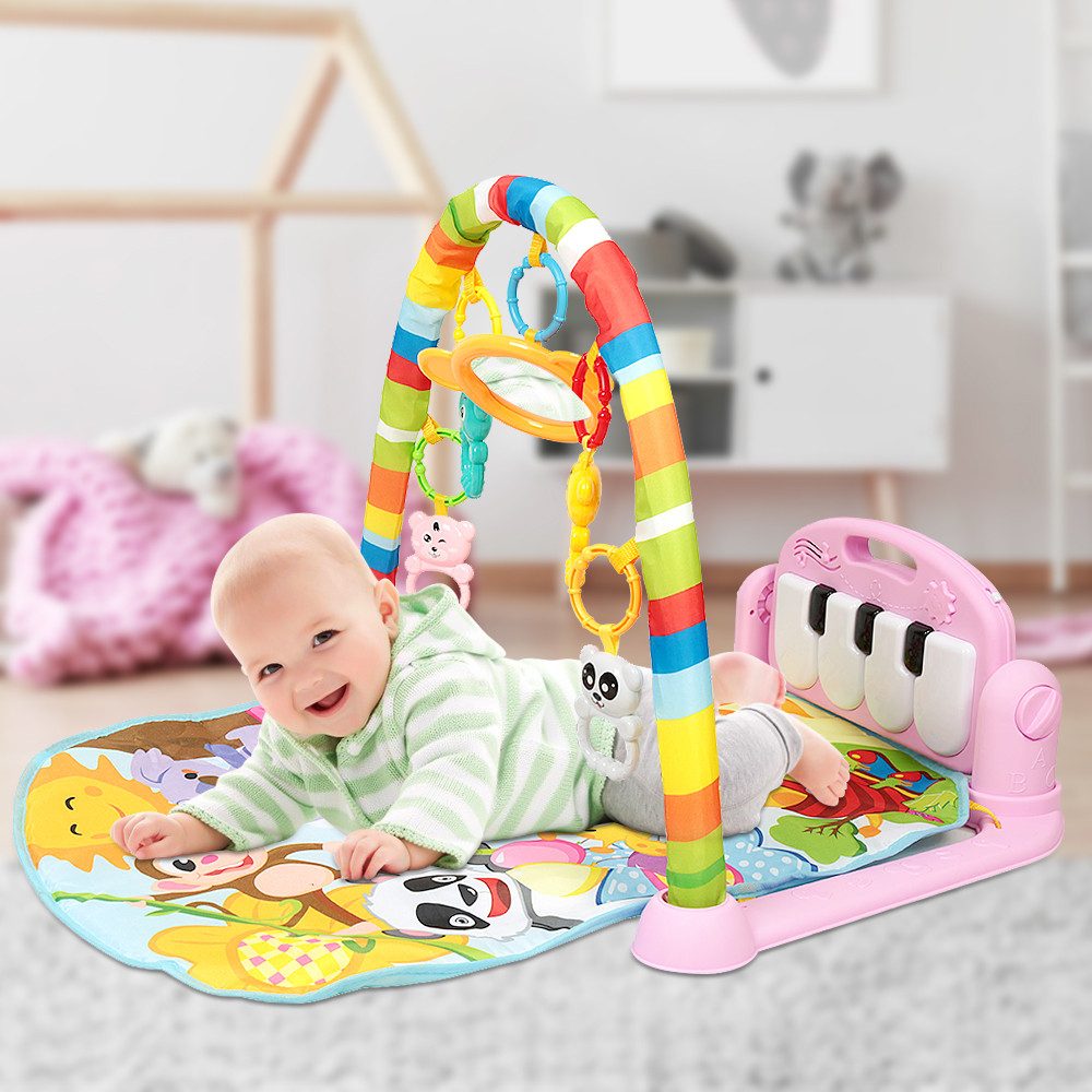 JEOBEST Spielbogen Baby Musik Spieldecke/Spielmatte mit Spielbogen, Bunten günstig online kaufen