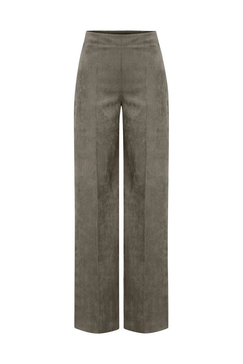 Drykorn Chinohose Cord Marlenehose Before - Straight Leg