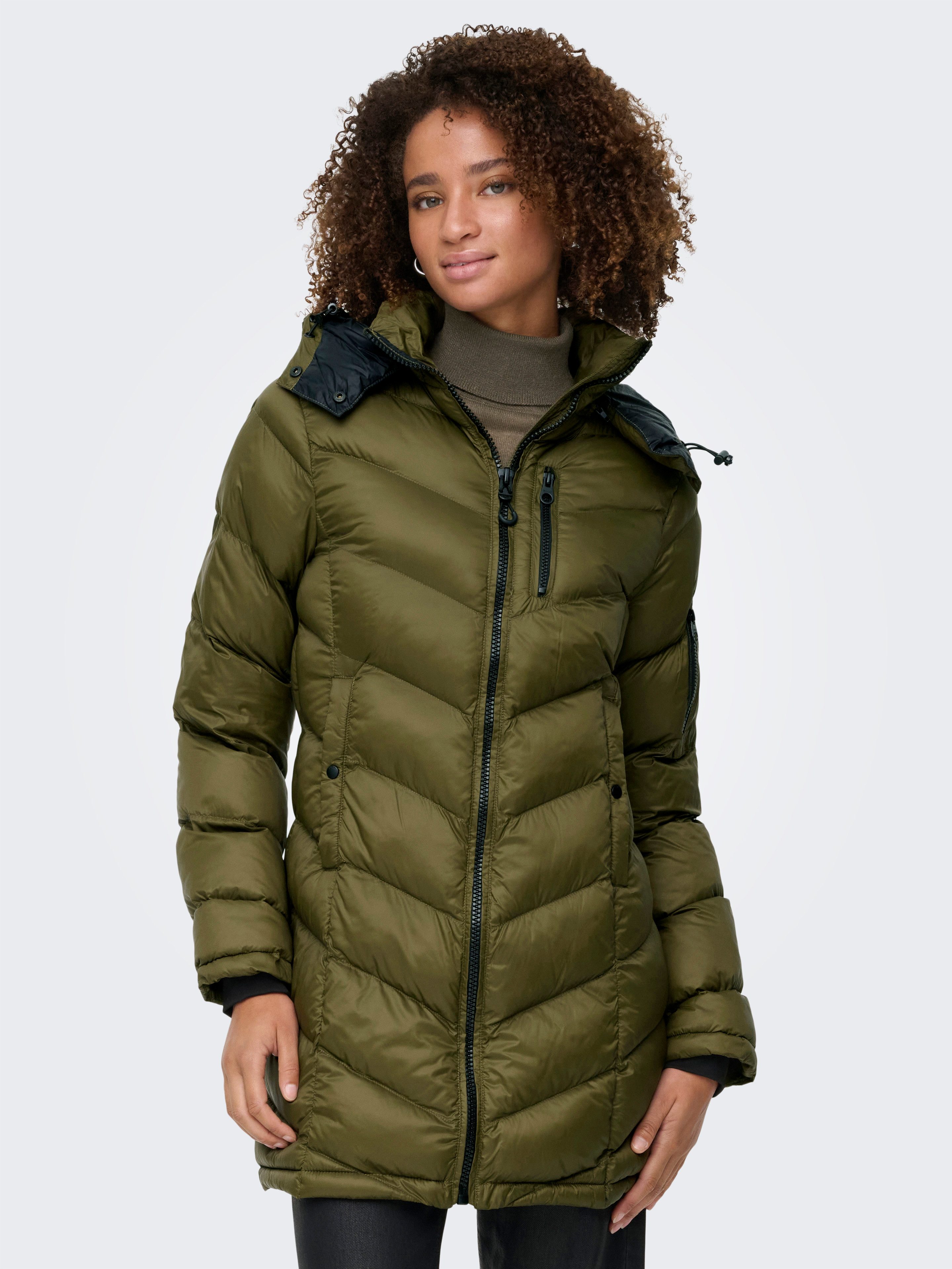 ONLY Steppmantel ONLTAHIA LW QUILTED COAT CC OTW