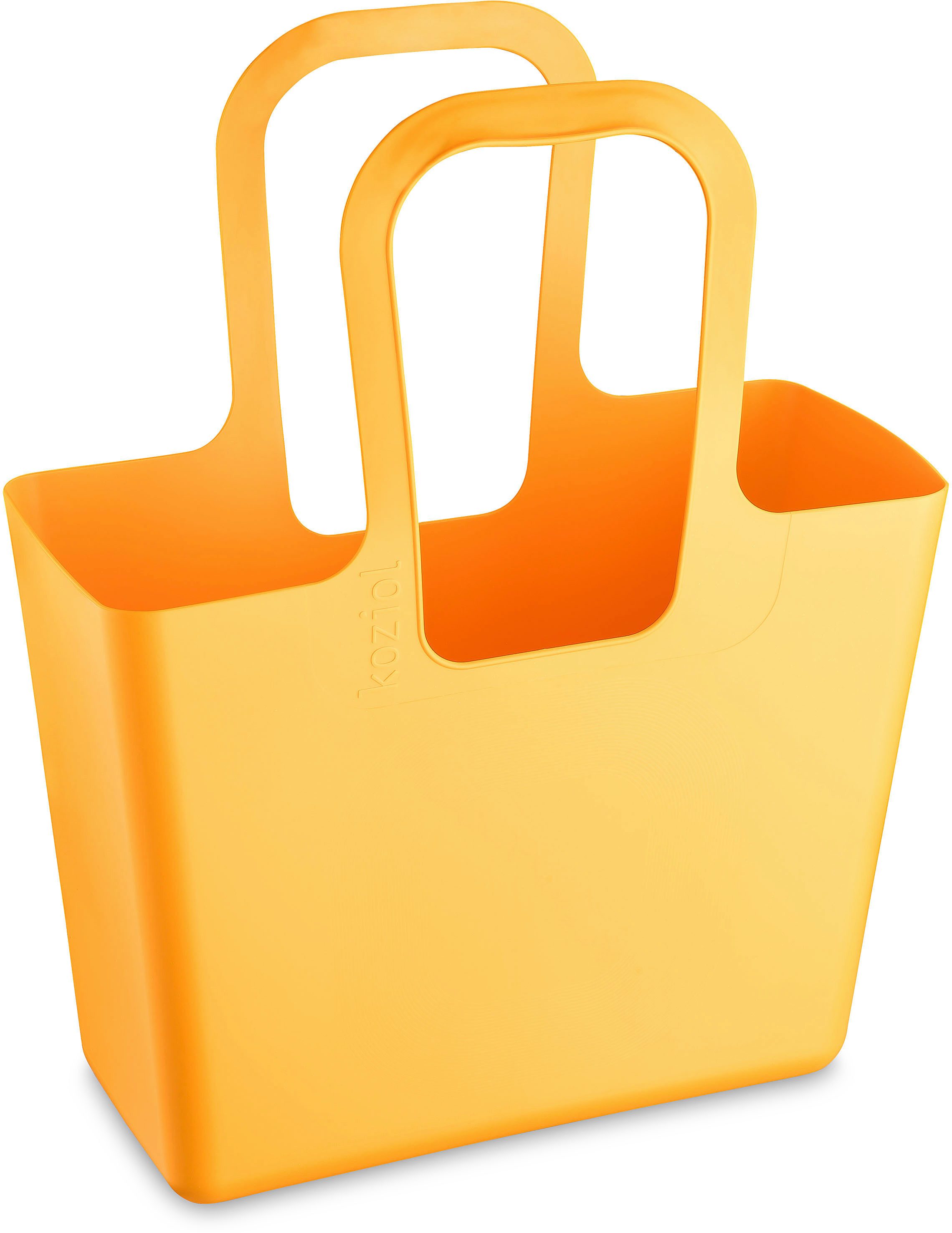 KOZIOL Сумки для покупок XL (1-tlg), Kunststoff, 100% recycelbar, melaminfrei, 100% CO² neutral produziert!