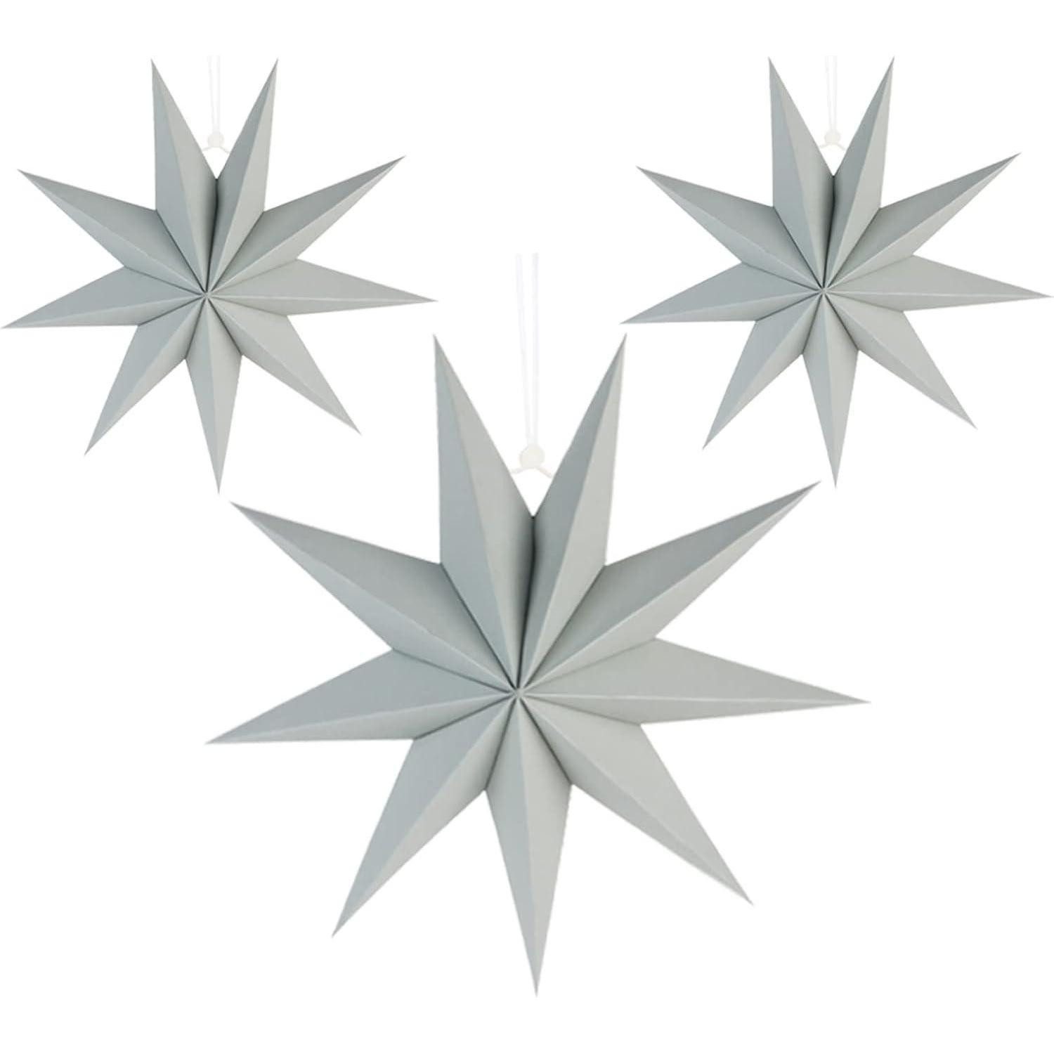 LuxusKollektion Hängedekoration Stern Papier 30cm
