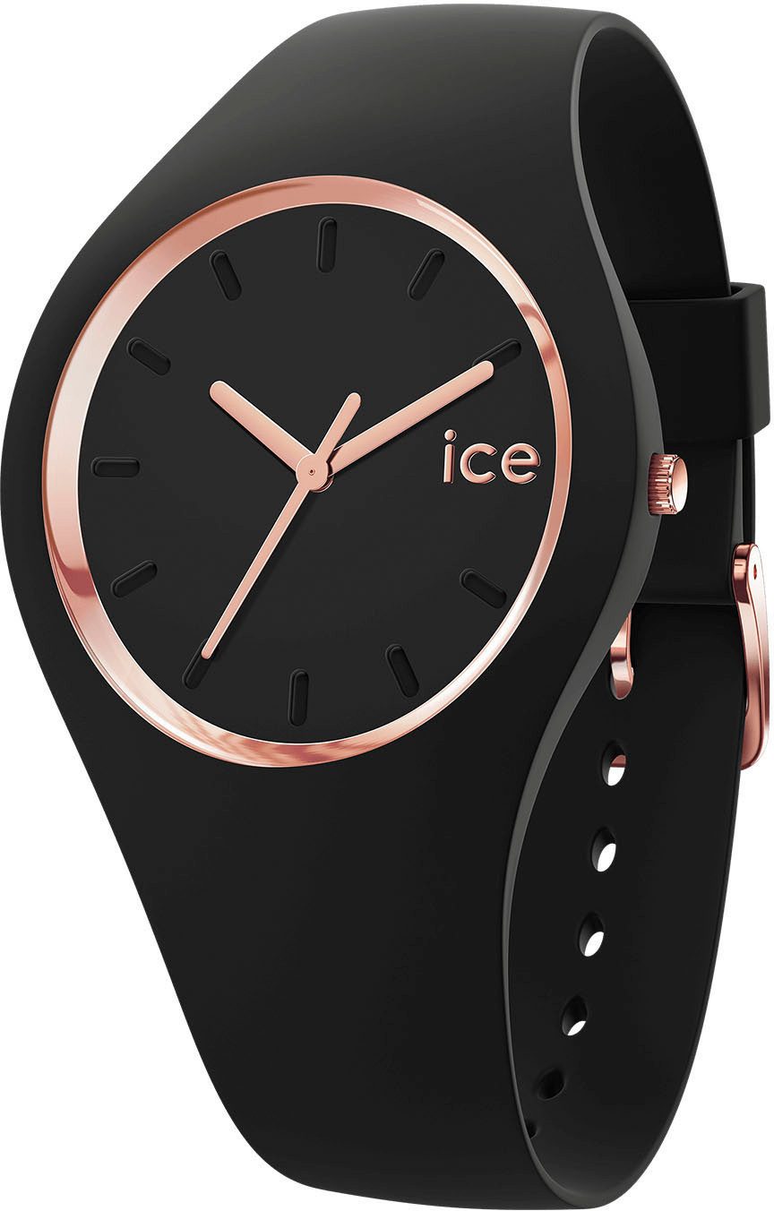 ice-watch Quarzuhr ICE glam - S37 - 3H 024521, Armbanduhr, Damenuhr, Silikonarmband, analog
