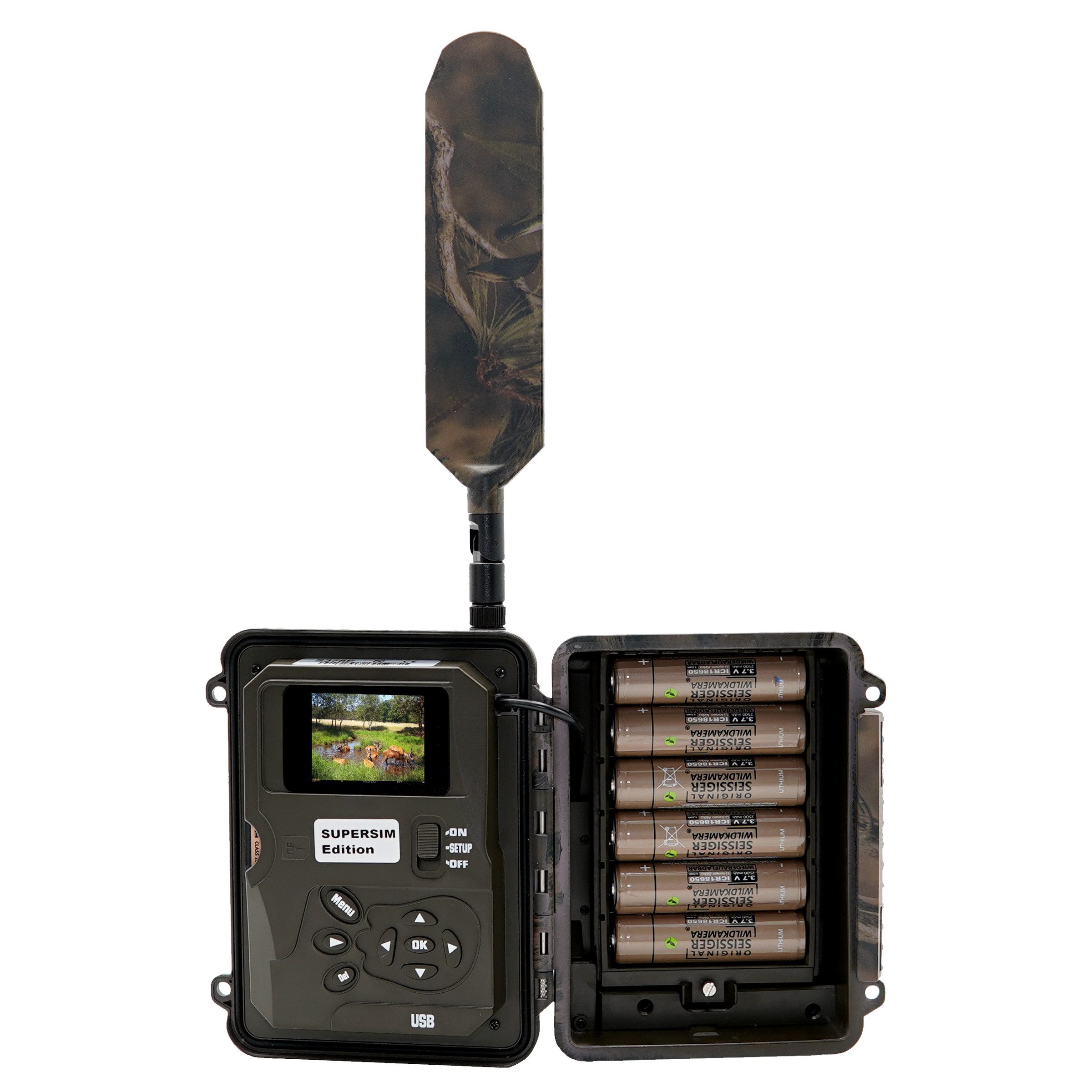 Seissiger Wildkamera Wildkamera SEISSIGER Base-Cam LTE SUPERSIM-Edition, Wildkamera,Überwachungskamera