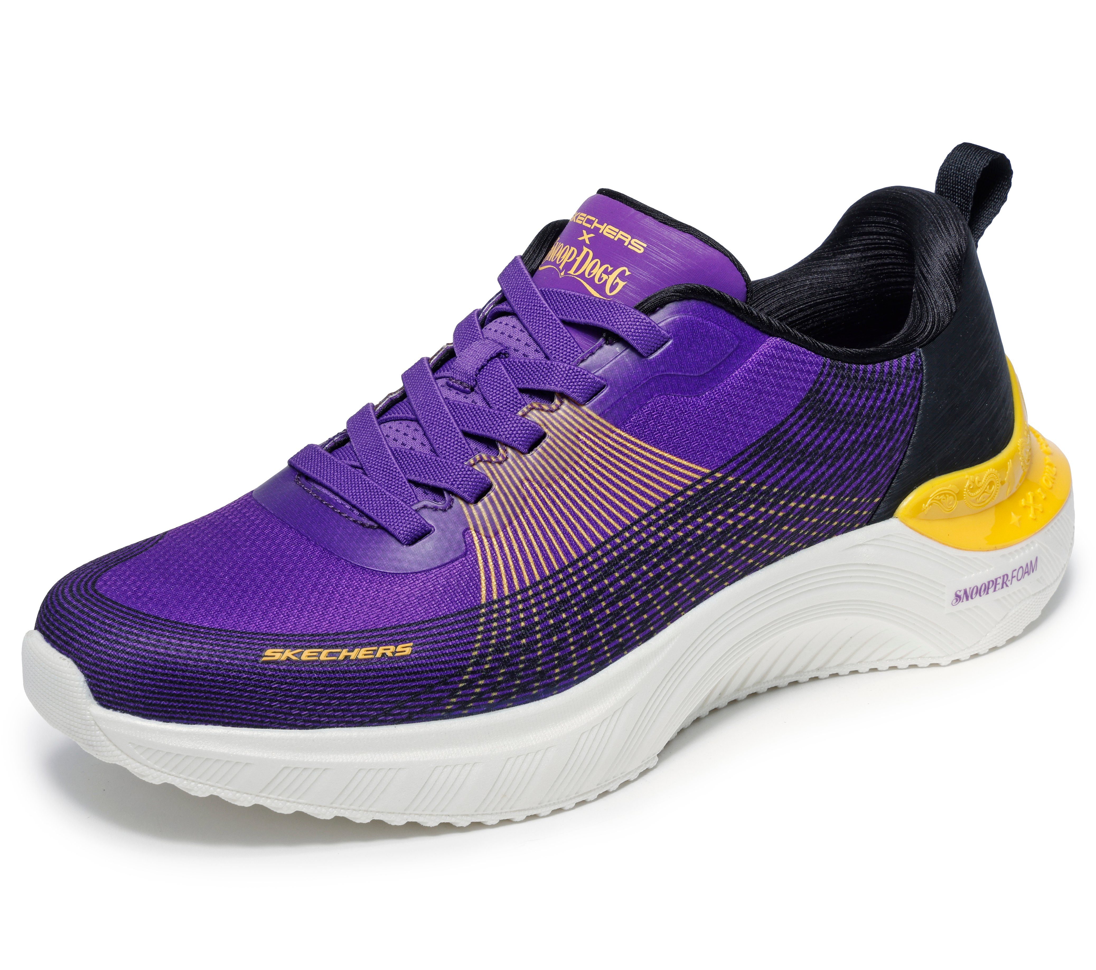 Skechers SNOOP ACE-CYBER WALKER Slip-On Sneaker Schnürschuh, Sportschuh, Snoop Sneaker zum Schlupfen