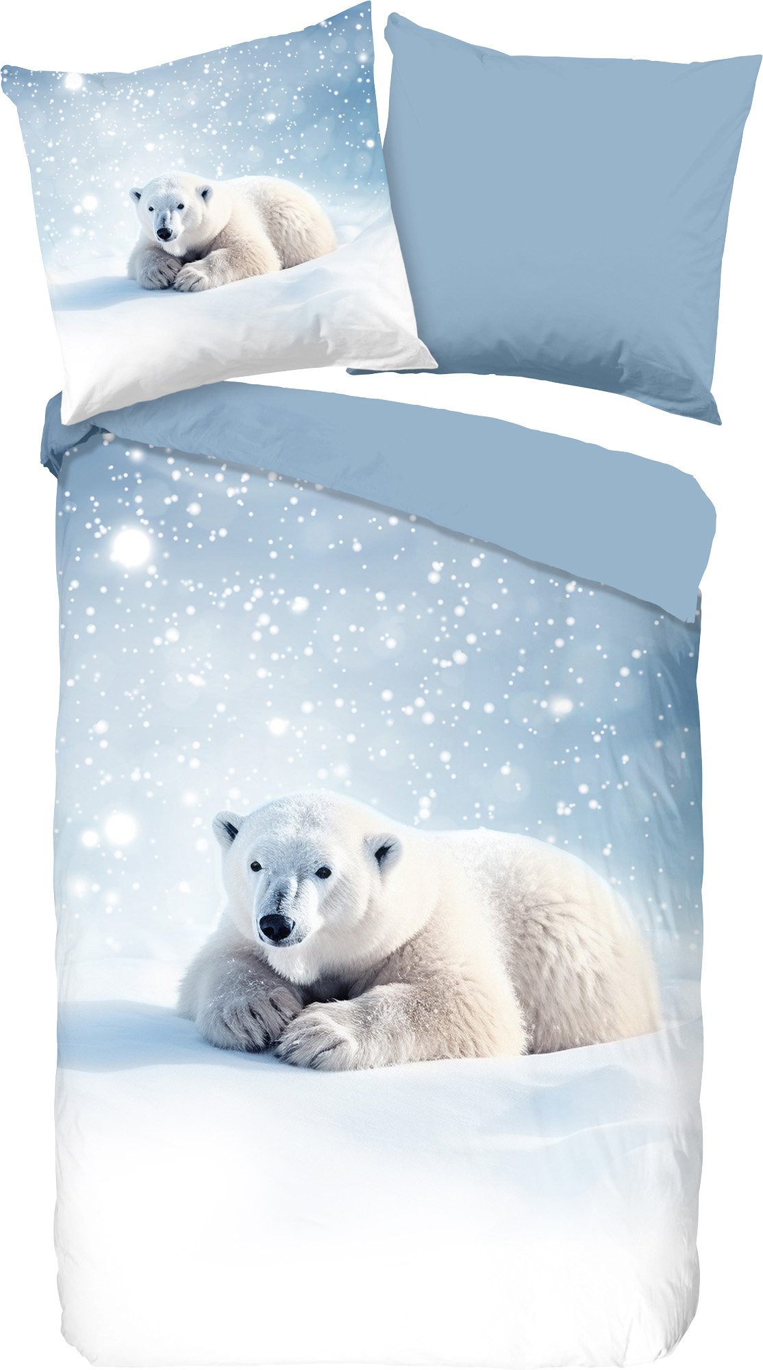 good morning Kinderbettwäsche Kinder-Wendebettwäsche "Esben", Biber, Flanel günstig online kaufen