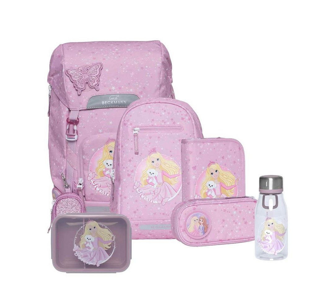 Beckmann Schulranzen Classic (8tlg., inkl. Trinkflasche und Lunchbox)
