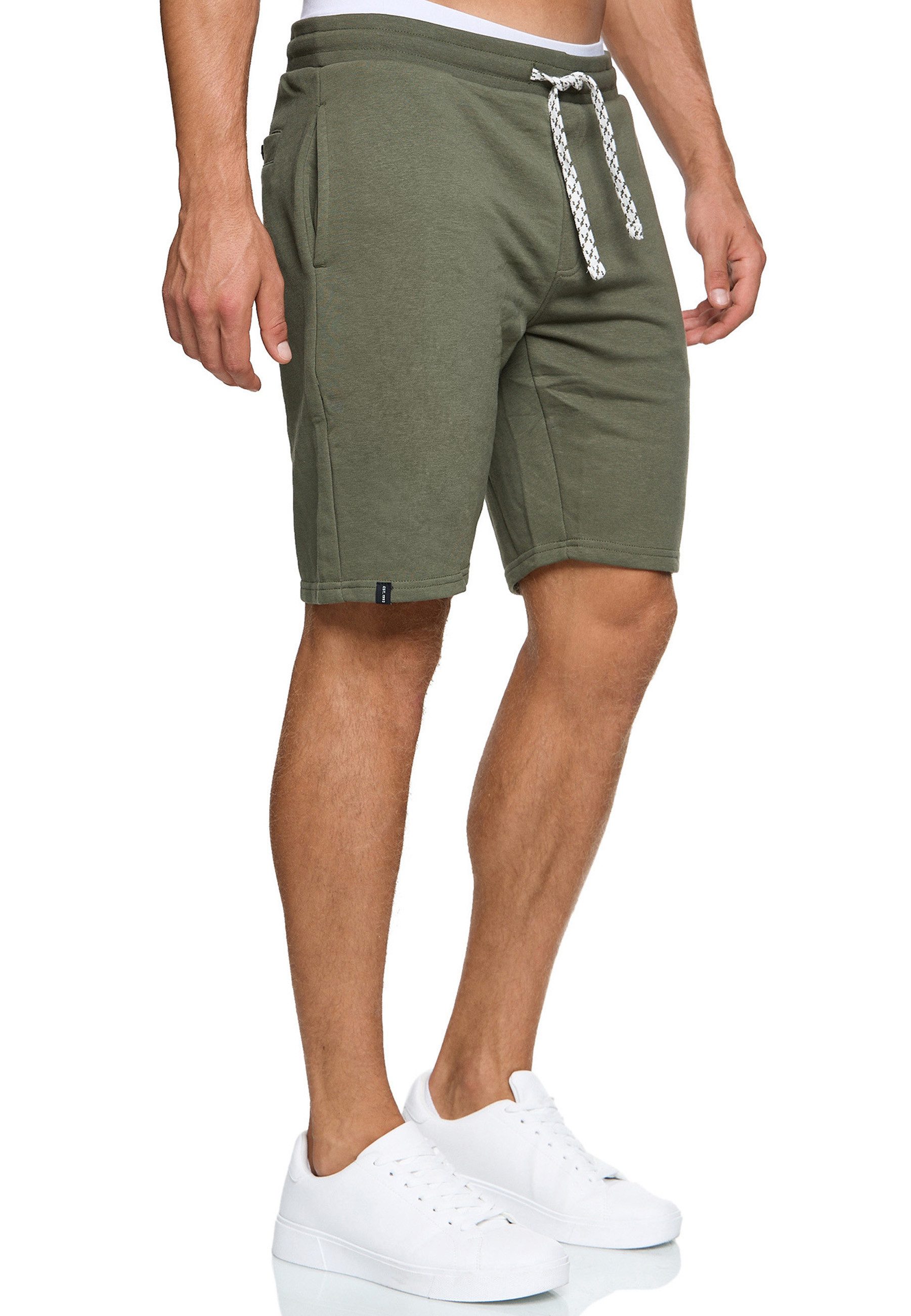 Indicode Sweatshorts Herren Aldrich Sweat Shorts Herrenshorts elastischer B günstig online kaufen