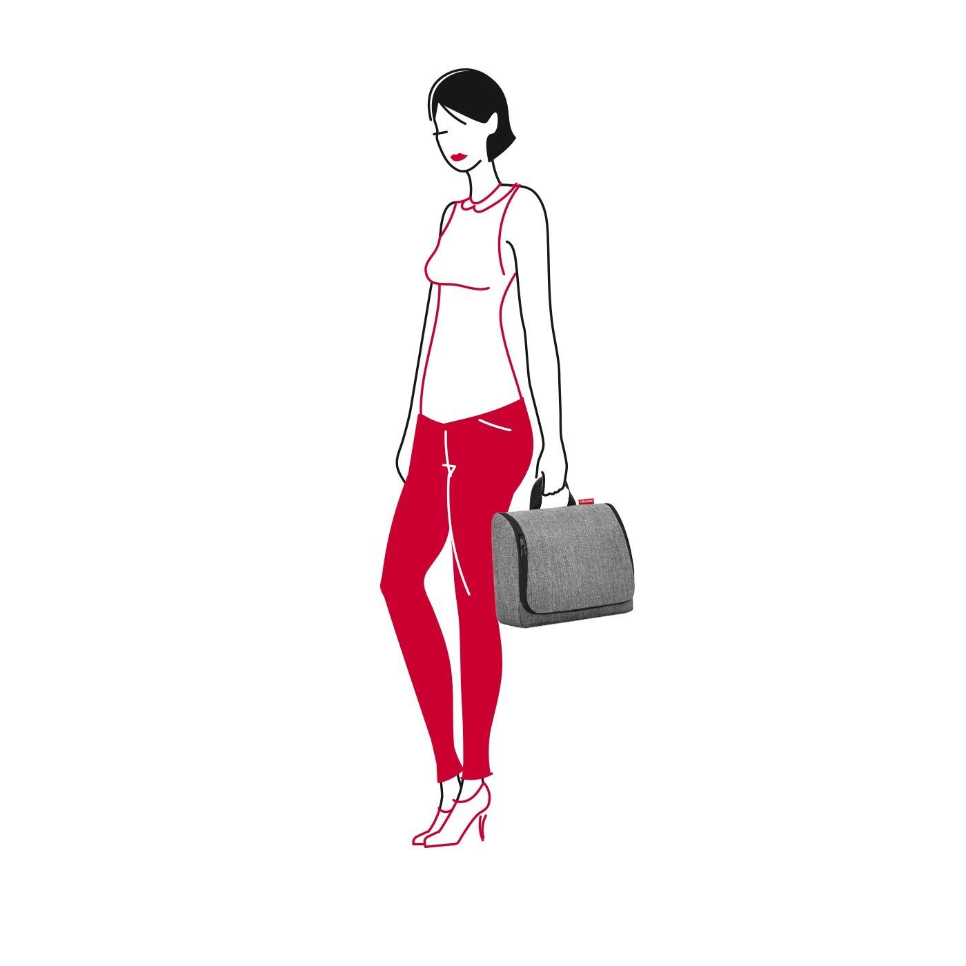 REISENTHEL® Kulturbeutel toiletbag XL, reisenthel Kosmetiktasche Kulturbeutel Reise toiletbag XL hängend – Bild 3 von 4