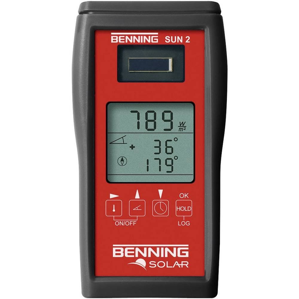 Benning Multimeter Einstrahlungs- und Temperaturmessgerät
