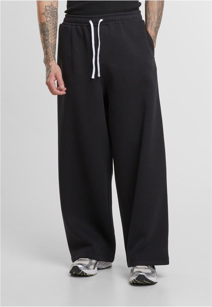 URBAN CLASSICS Trainingshose Fluffy Wide Leg Trackpants günstig online kaufen