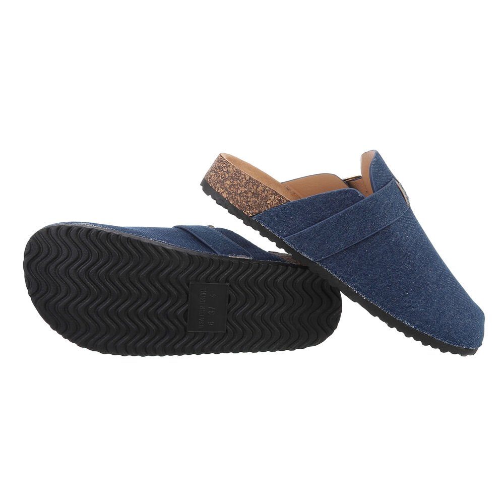 Ital-Design Damen Mules Freizeit Pantolette günstig online kaufen