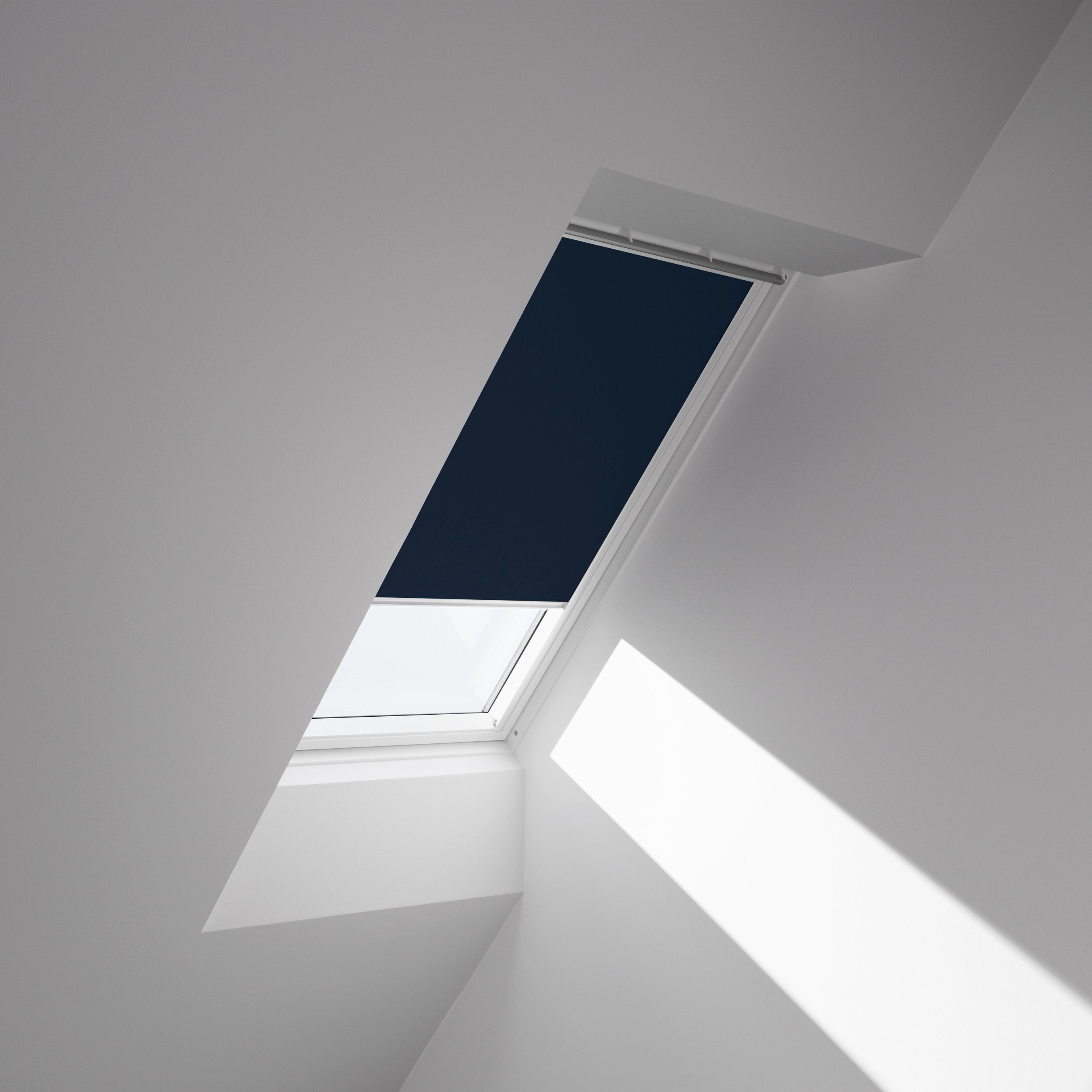 VELUX DKL in »Pick S08 Click!«, Verdunklungsrollo 1100SWL, & Führungsschienen, VELUX, dunkelblau verdunkelnd,