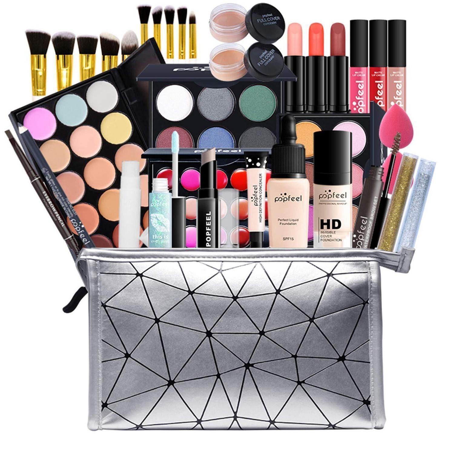 LuxusKollektion Schmink-Set Kosmetik Geschenkset, Make-up Kit
