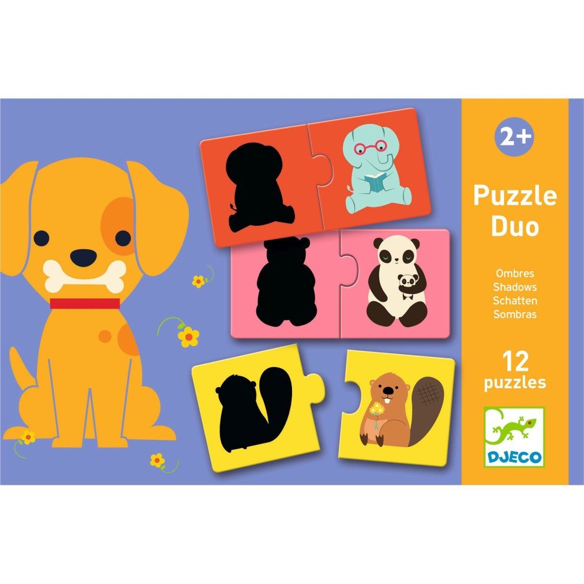 DJECO Puzzle Lernspiel Puzzle Duo Assoziationsspiel günstig online kaufen
