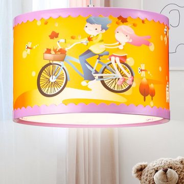 etc-shop LED Pendelleuchte, Leuchtmittel inklusive, Warmweiß, 6,5 Watt Decken Pendel Hänge Lampe Kinderzimmer Leuchte Spielzimmer