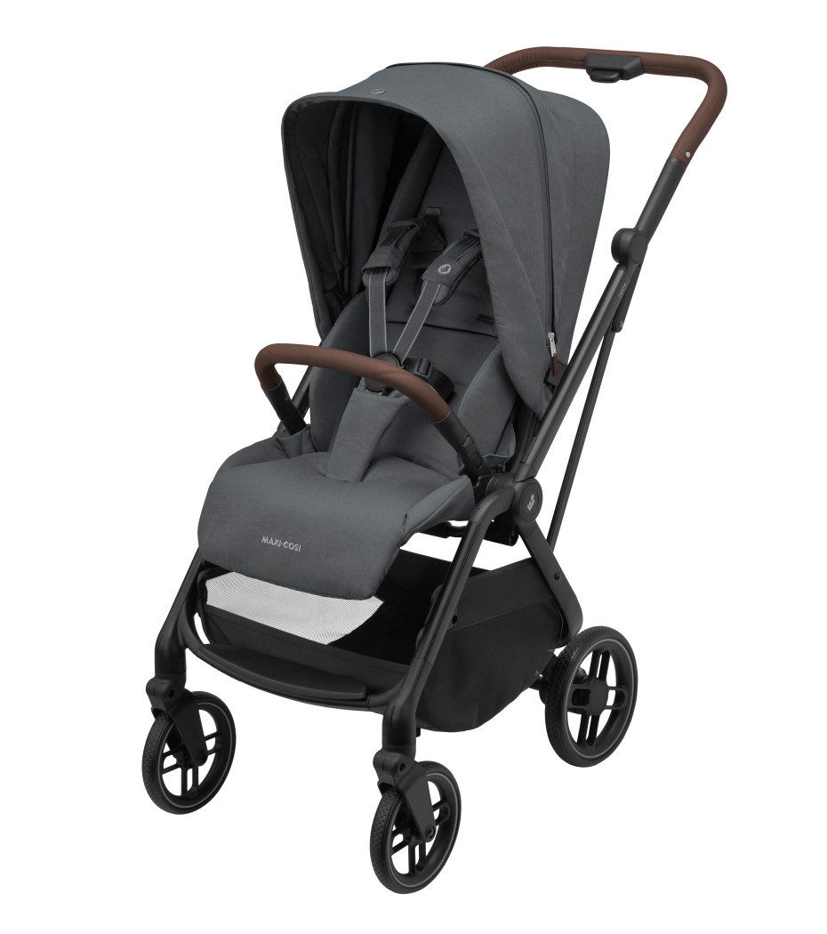 Maxi-Cosi Kinder-Buggy Maxi-Cosi Leona² Kinderwagen, 0–4 Jahre, 0–22 kg, federleichter, super, Superkompakt zusammenklappbar Wächst mit deinem Kind mit Große pannen…