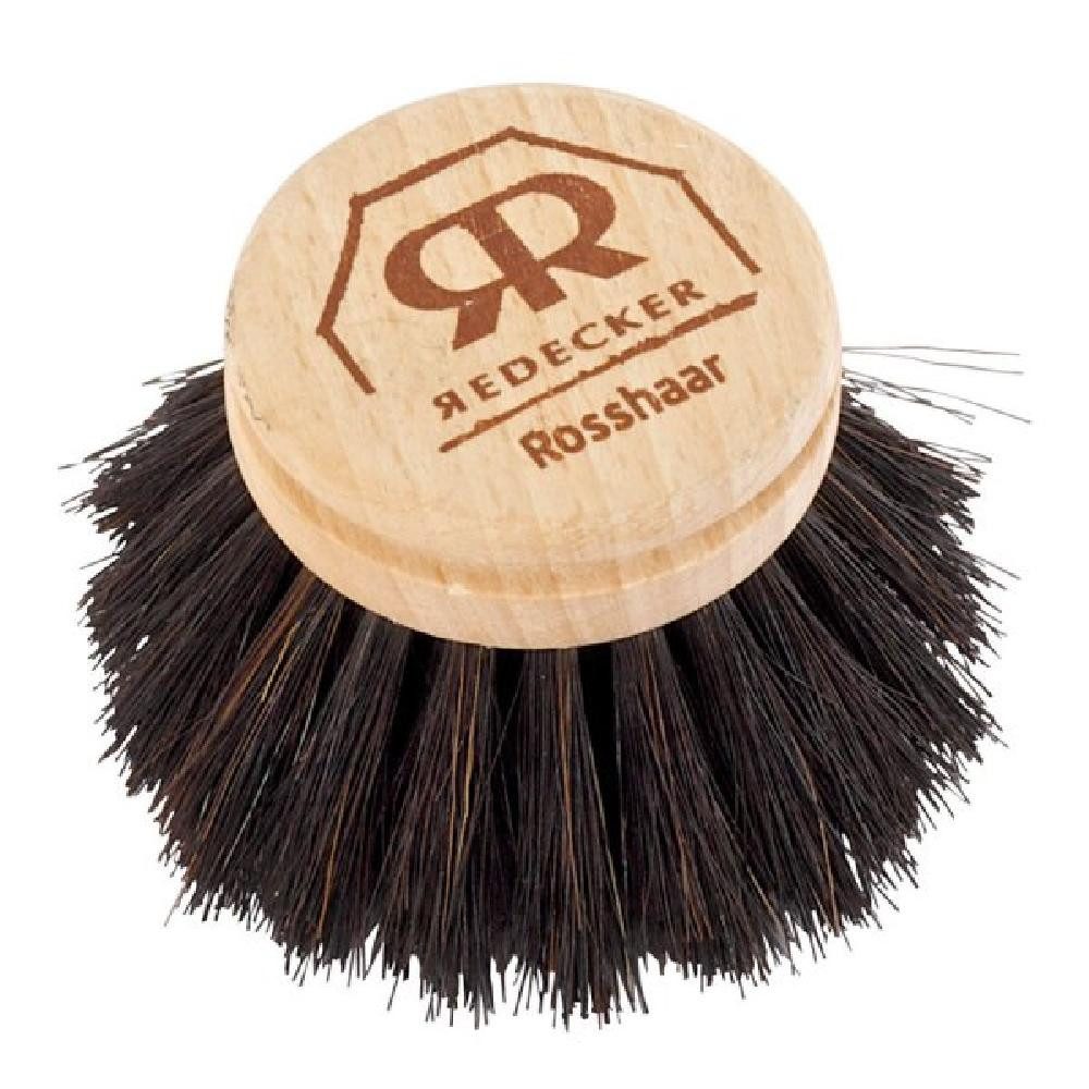Bürstenhaus Redecker Kleinfeger Bürstenhaus Ersatzkopf für Spülbürste mit Rosshaar (Weich)