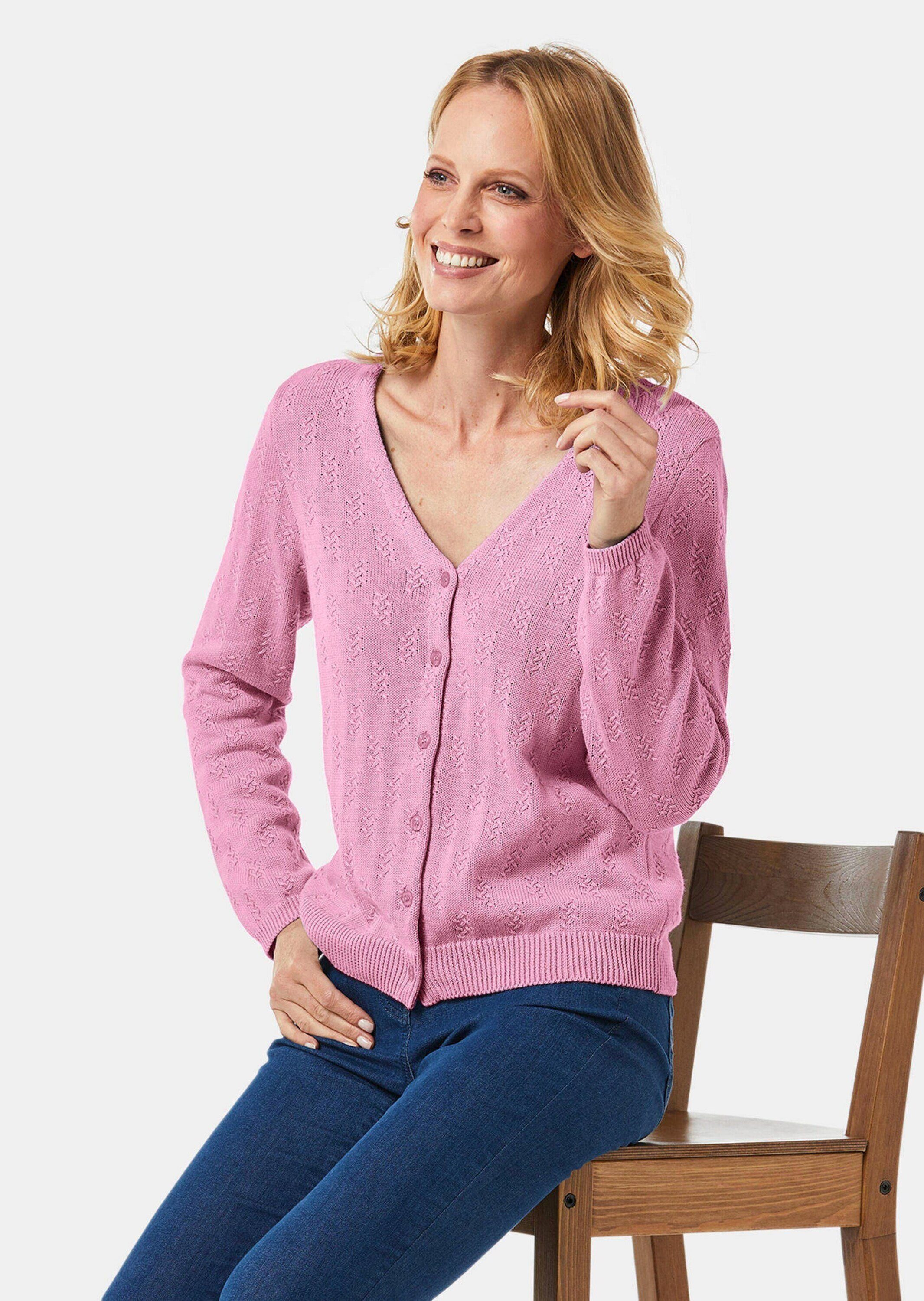 GOLDNER Strickjacke Kurzgröße: Cardigan – Bild 5 von 5