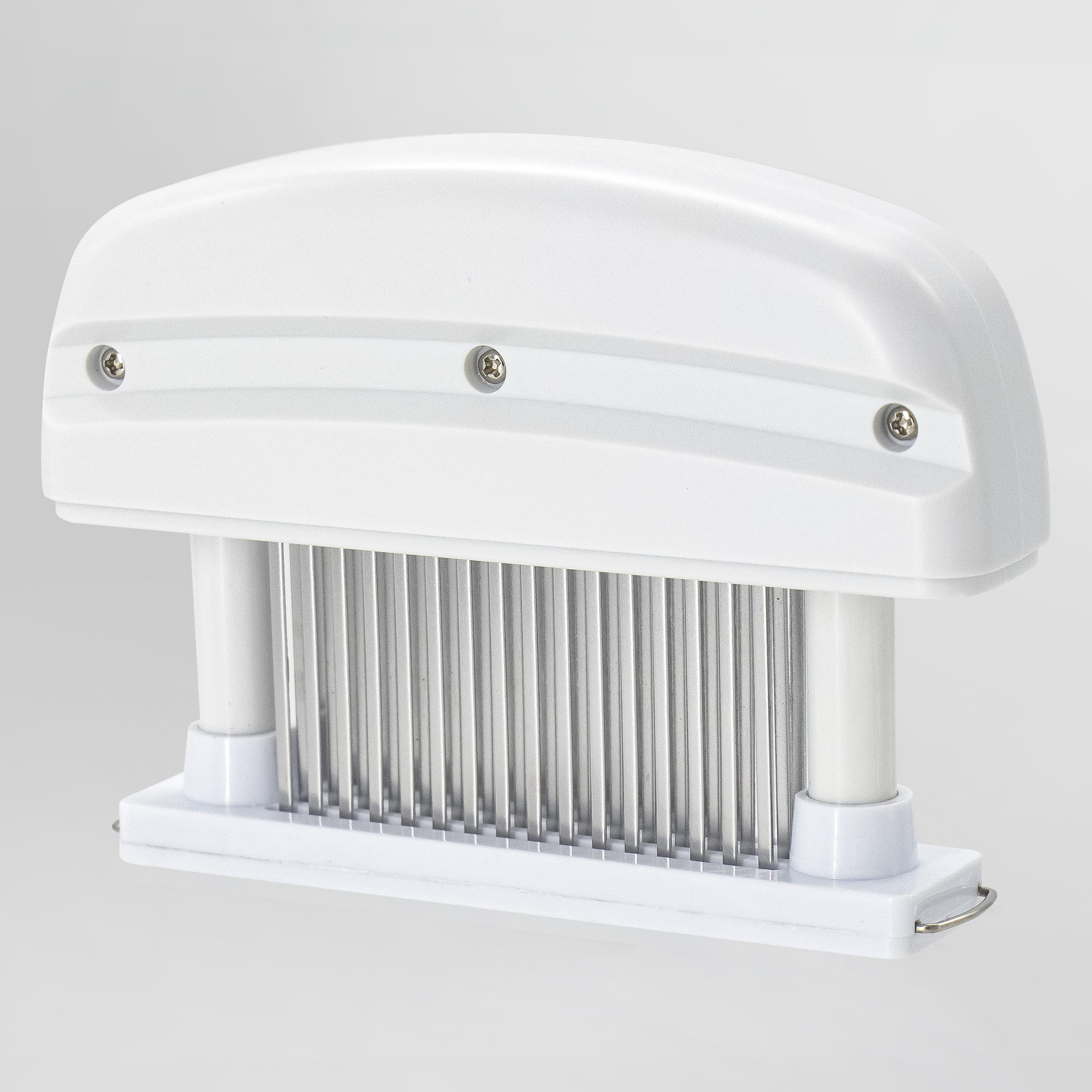 KVOTA Fleischklopfer Fleischstecher Fleischzartmacher für Steak Grill Marinieren 48 Klingen, Leicht, kompakt, bequem