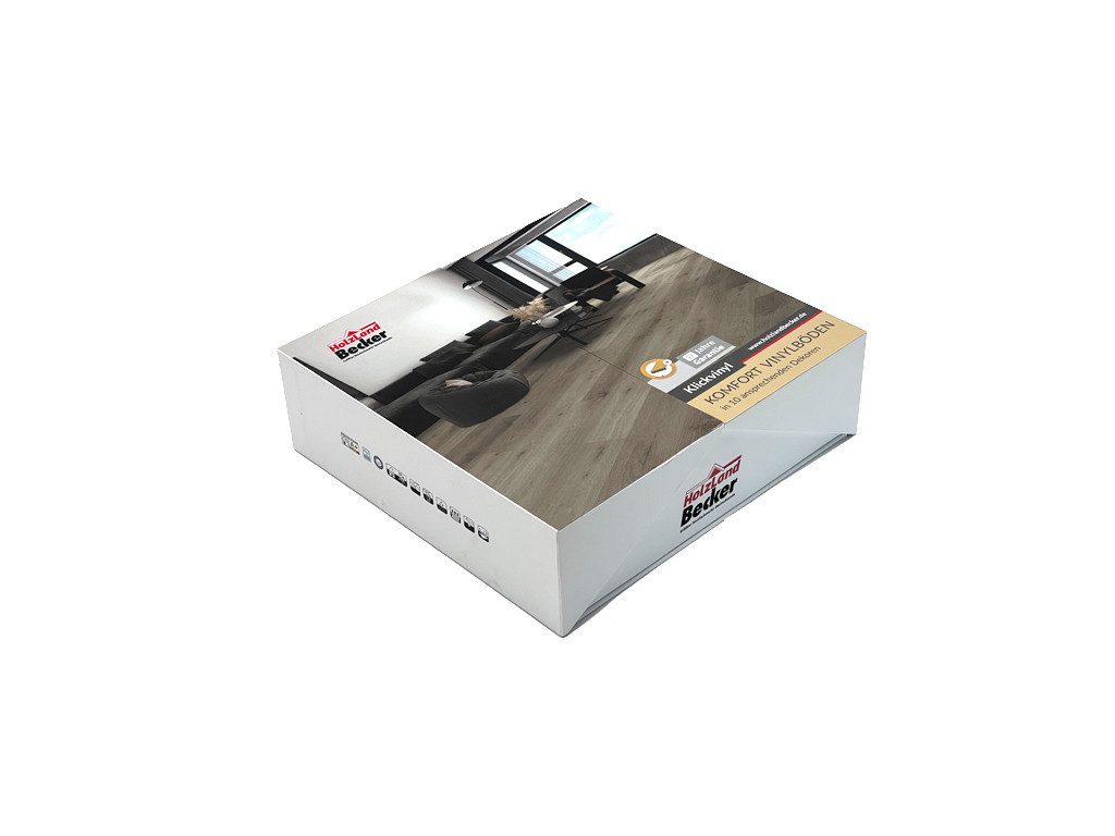 BASICfloor Designboden Handmusterbox Vinylböden SP Rigid Serie Insel