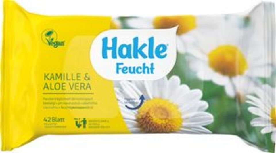 HAKLE feuchtes Туалетная бумага Feucht Kamille und Aloe Vera, 1-tlg.