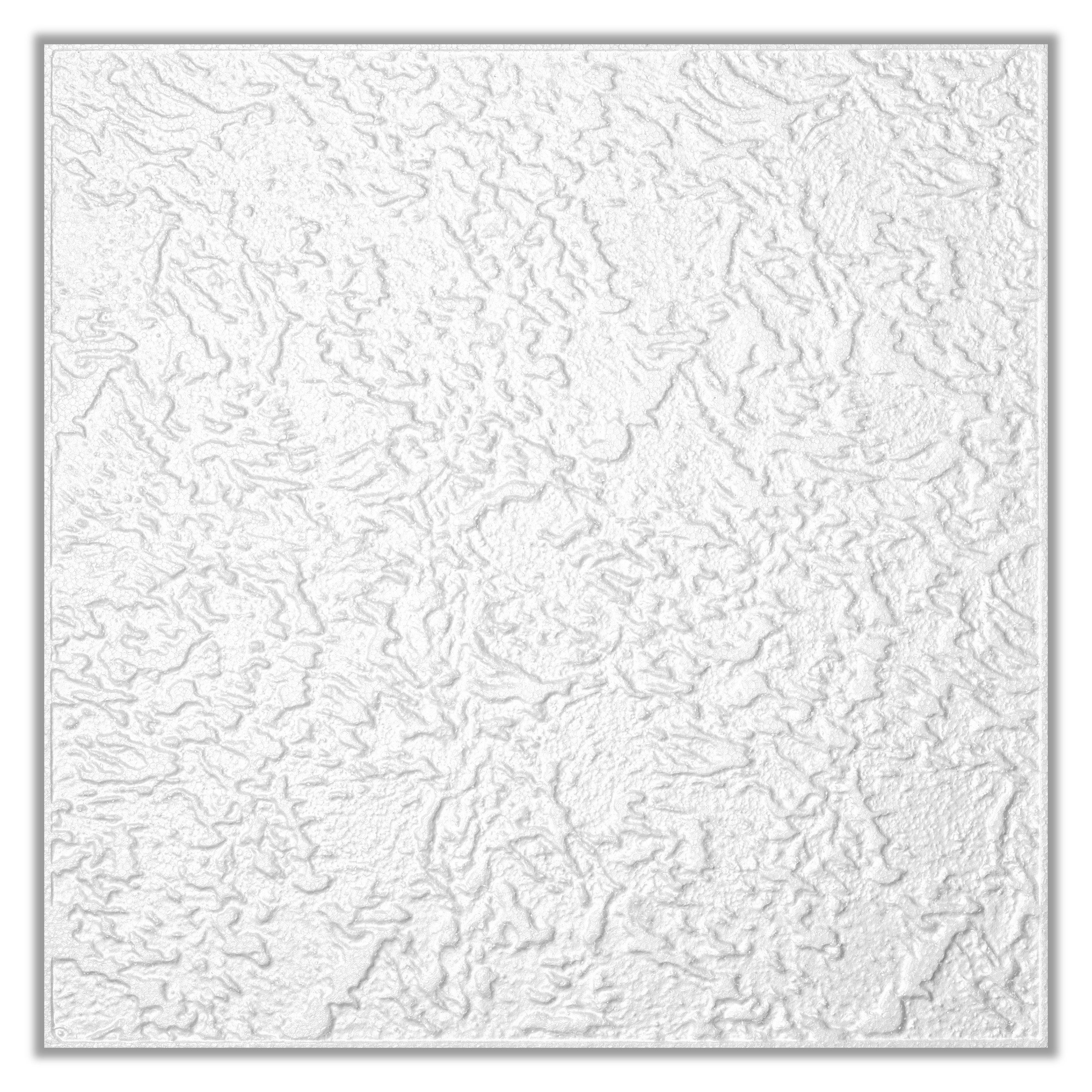 Homestar Deckenplatten D 81, 50 x 50 cm, (Set, 8-tlg., für 2 qm) schwer entflammbar