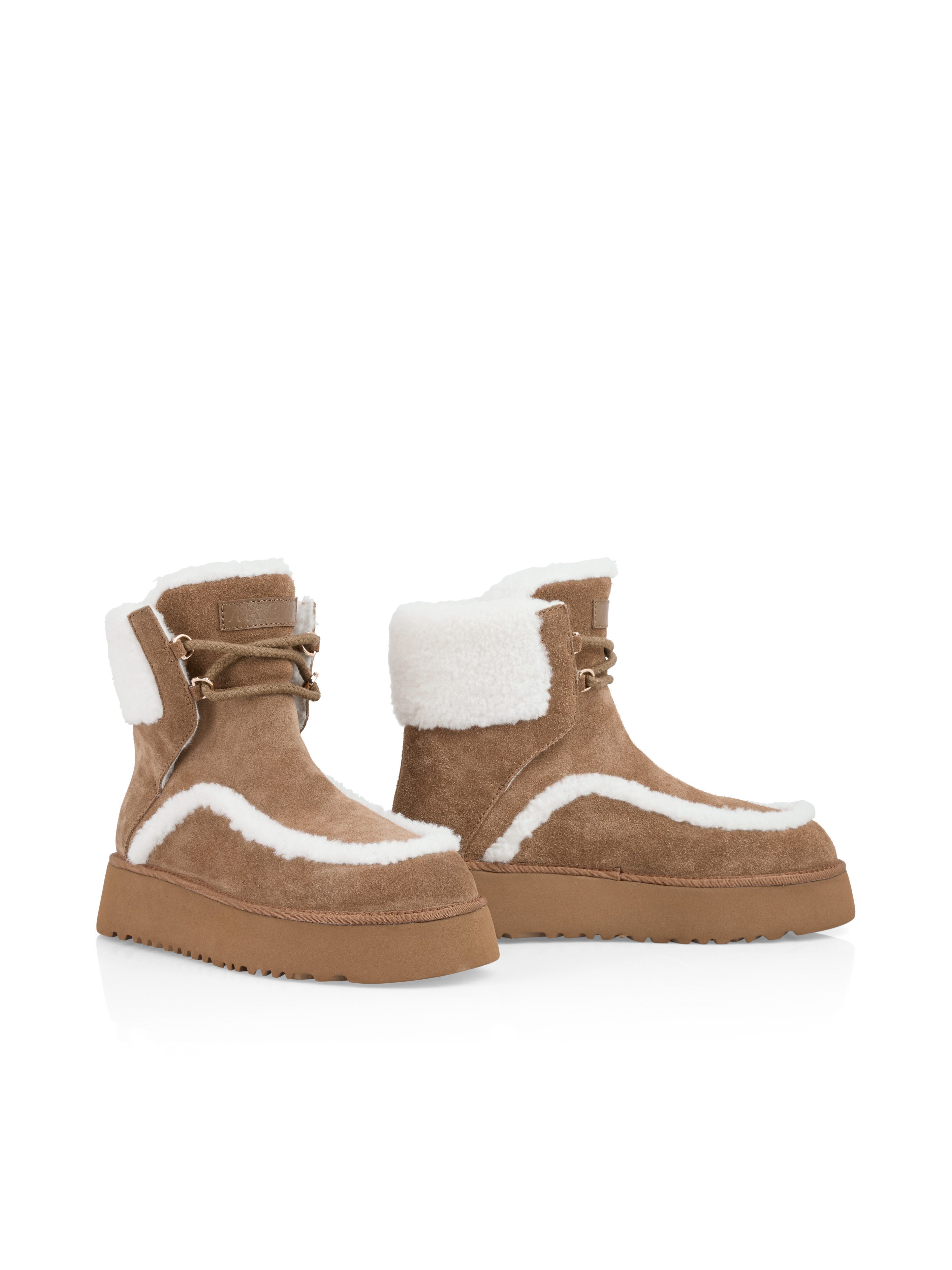 Marc Cain Plateau-Stiefelette mit Schnürung Слипперы