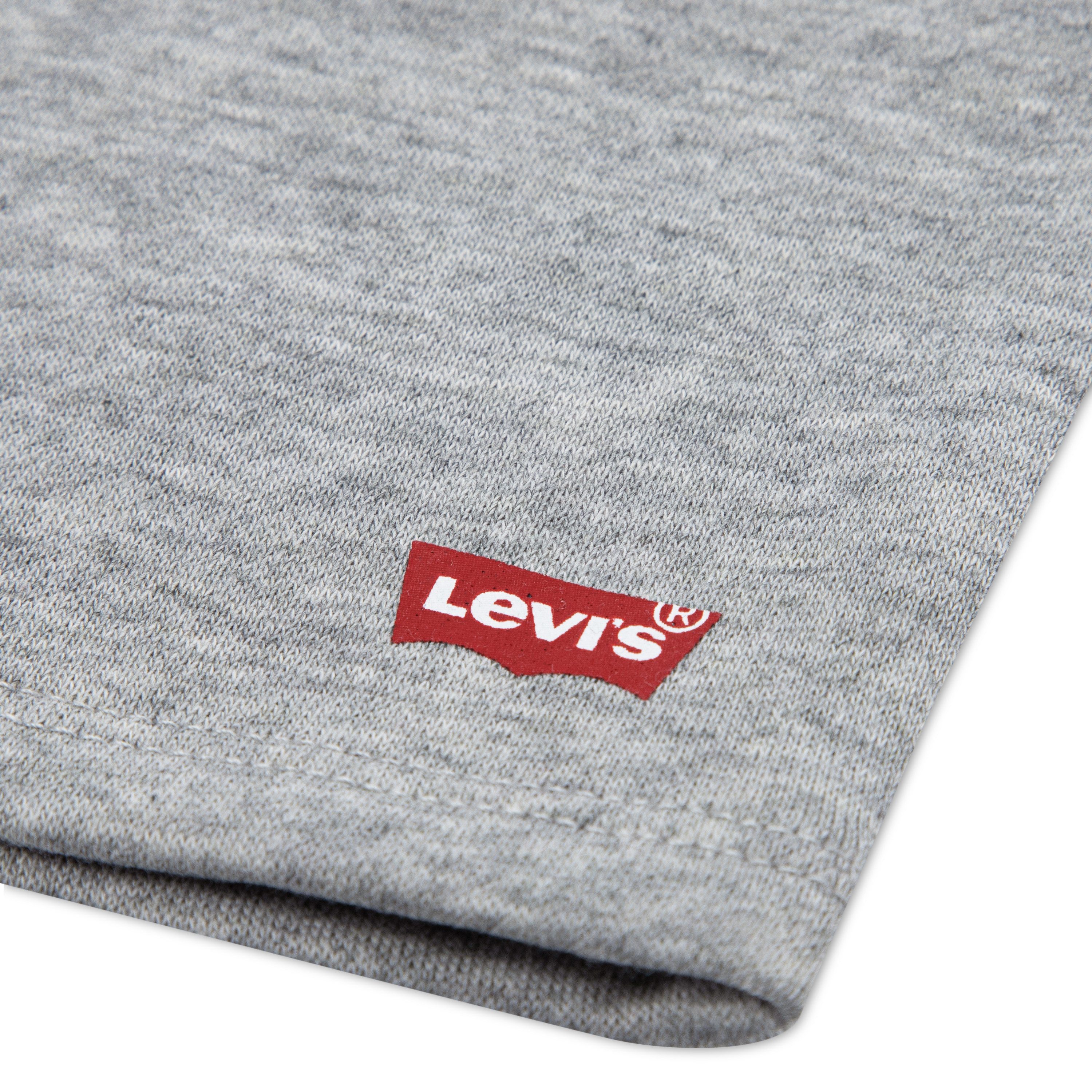 Levi's® Kids T-Shirt & Sweatbermudas LVB BATWING TEE & KNIT SHORT (Set, 2-tlg) mit kleinem Logo-Batwing-Print