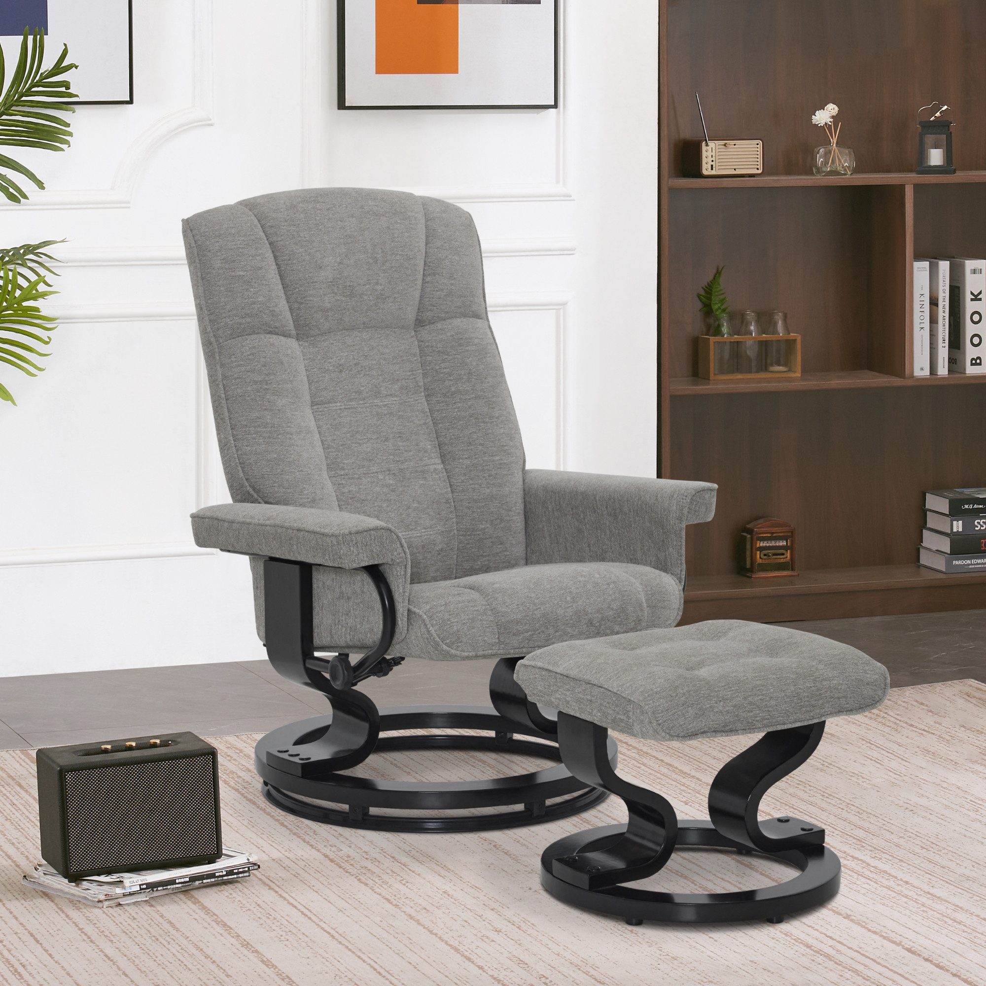 MCombo TV-Sessel M MCombo Relaxsessel mit Hocker Fernsehsessel 9019 (M MCom günstig online kaufen