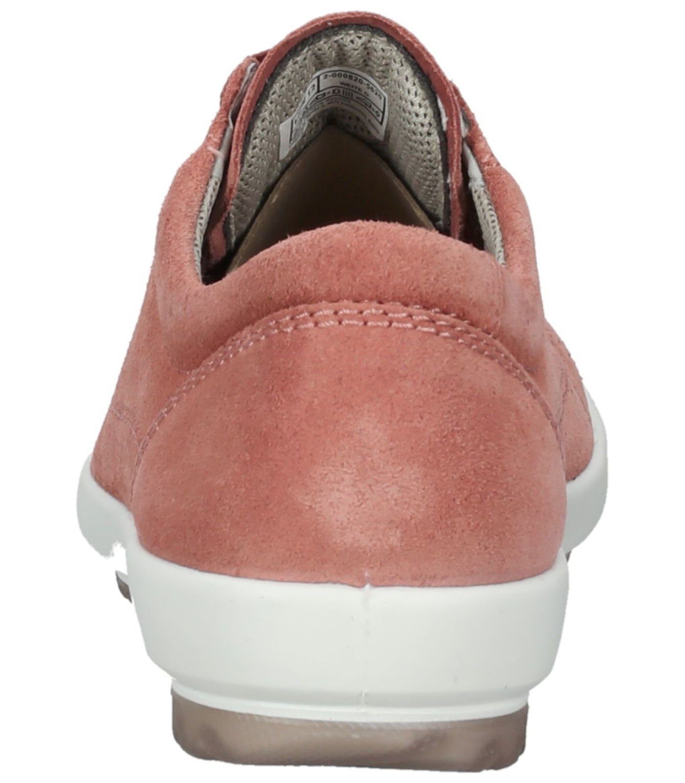 Rot Halbschuhe Sneaker Veloursleder Legero