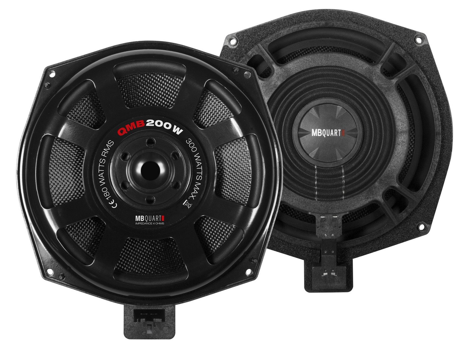 MB Quart MB-Quart QMB-200W Subwoofer-System für BMW 20 cm (8) Auto-Lautsprecher