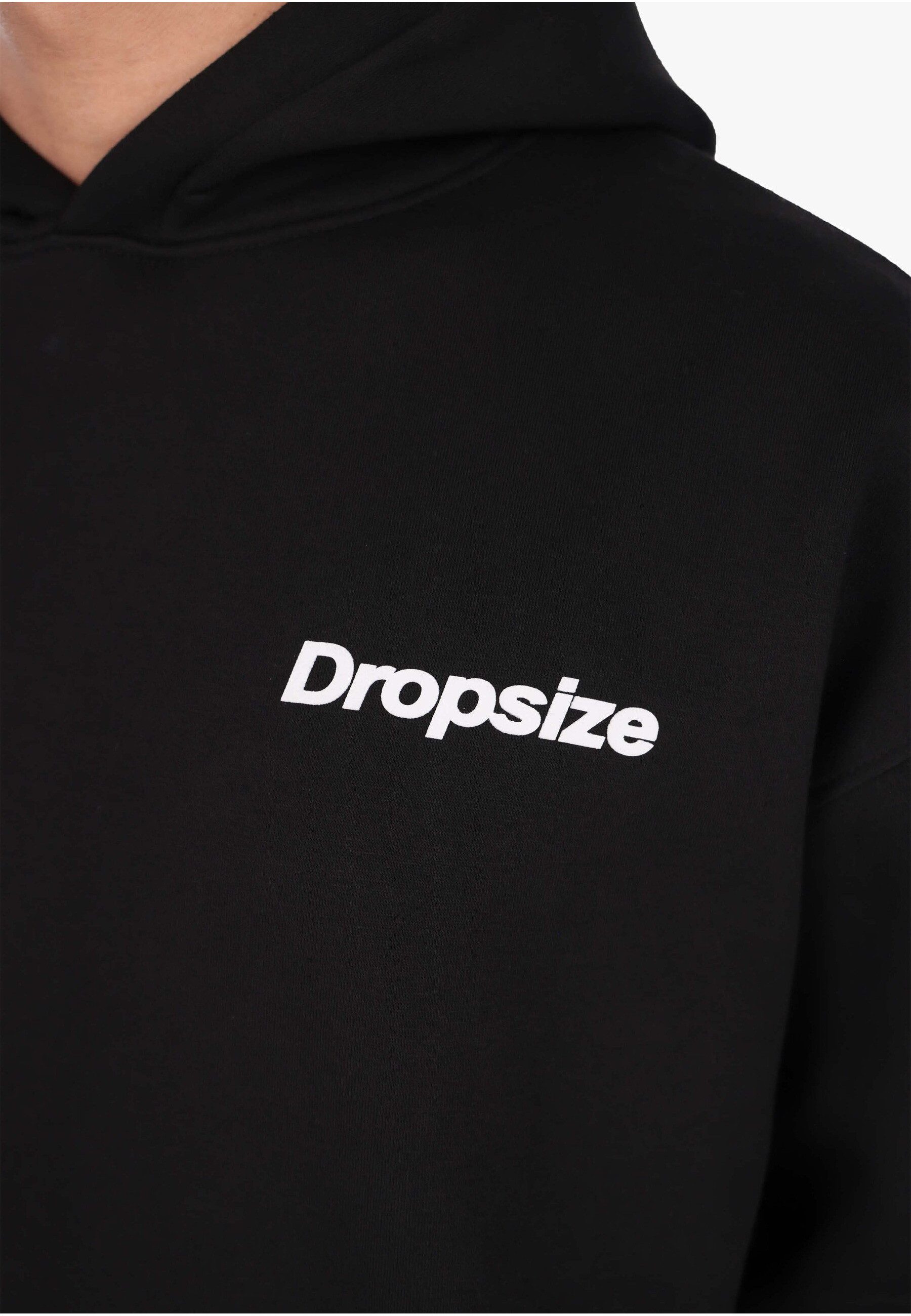 Dropsize Kapuzenpullover Dropsize HEAVY OVERSIZE HALFTONE STAR HOODIE (1-tlg)