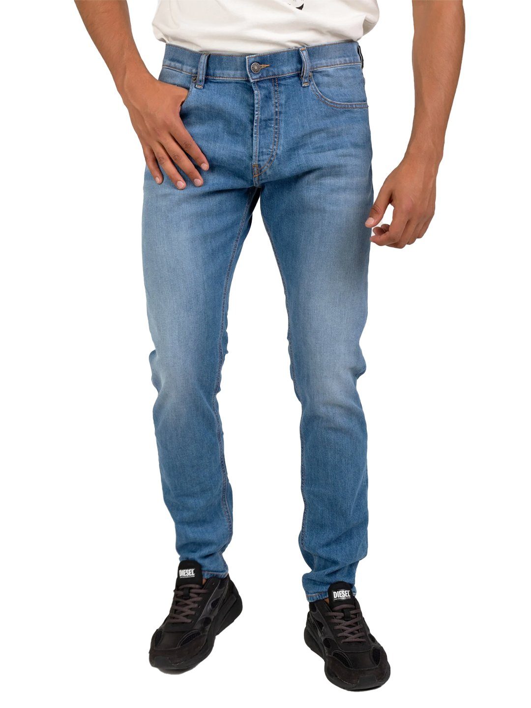 W32 Hose D-Luster Slim-fit-Jeans 0EHAJ Stretch - Diesel L32 -