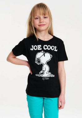 LOGOSHIRT T-Shirt Snoopy - Peanuts - Joe Cool mit Retro-Print