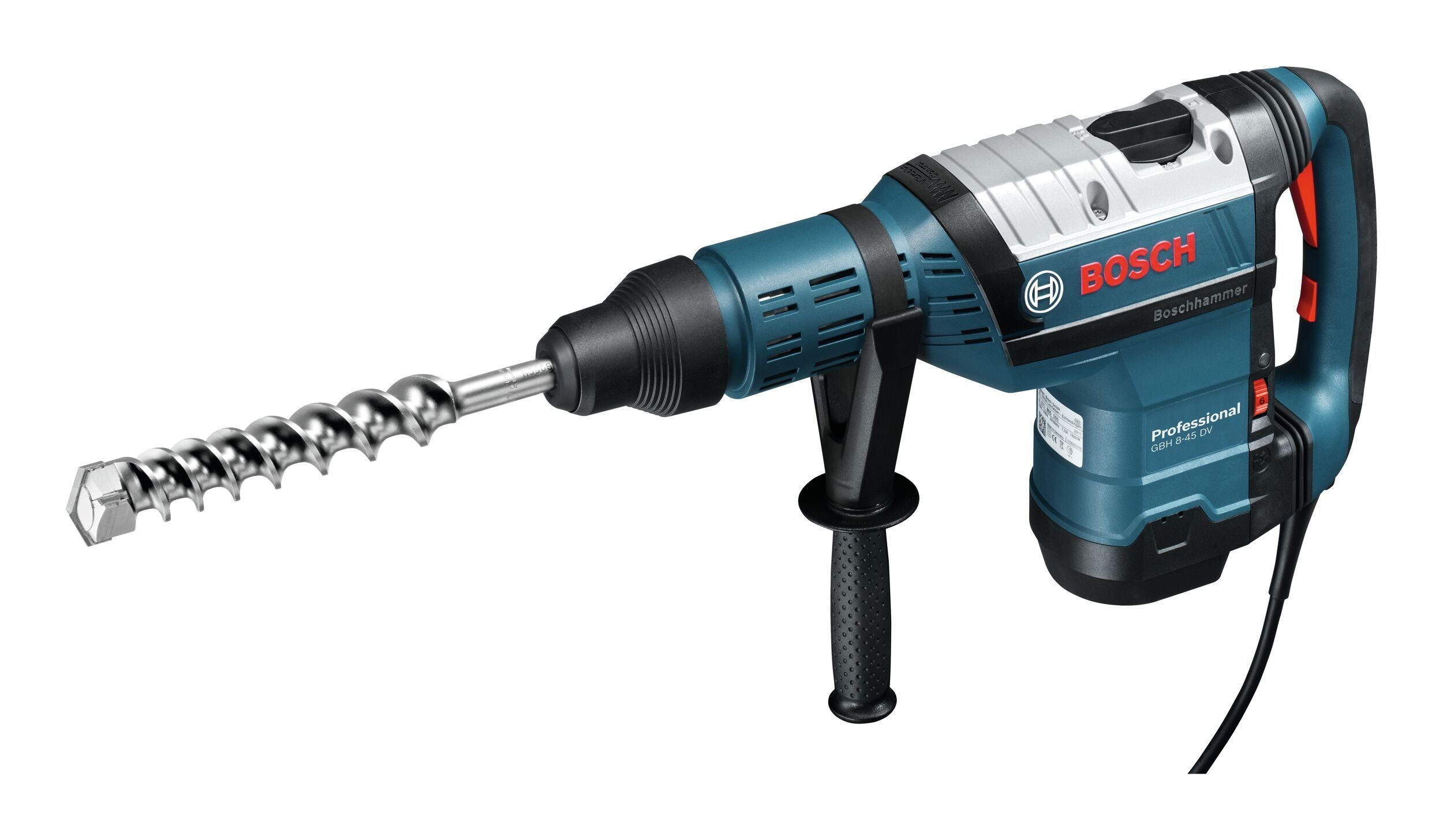 Bosch Professional Bohrhammer GBH 8-45 DV, max. 305 U/min, Mit SDS max - im Handwerkerkoffer