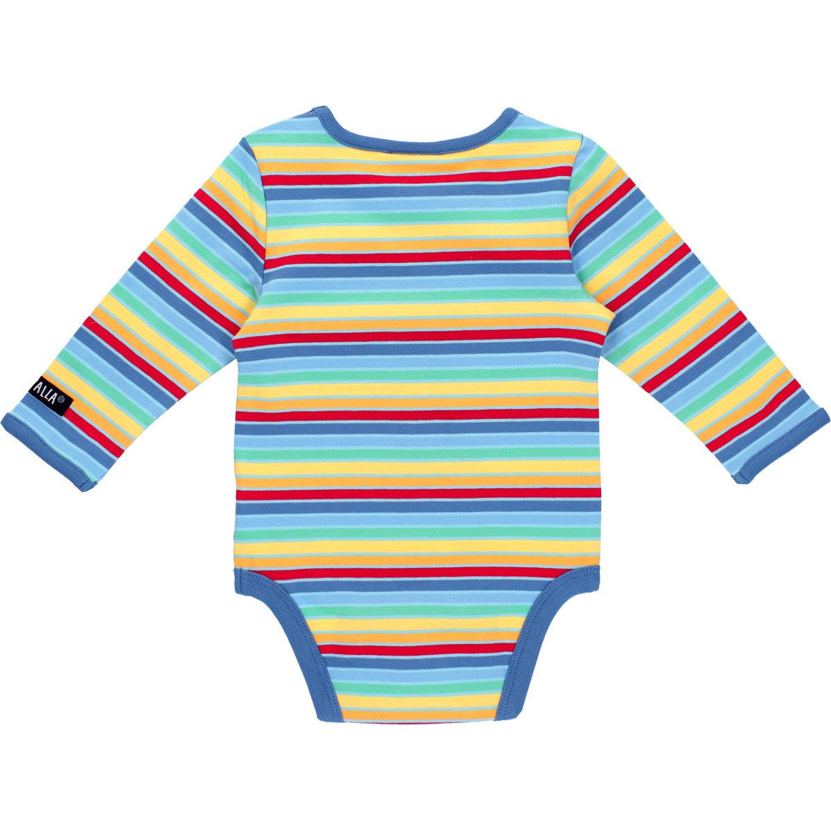 Villervalla Langarmbody Streifen Unisex Kinder (1-tlg) Langarm Einteiler, Body, Longsleeve-Body, Bodysuit, Stretchbody