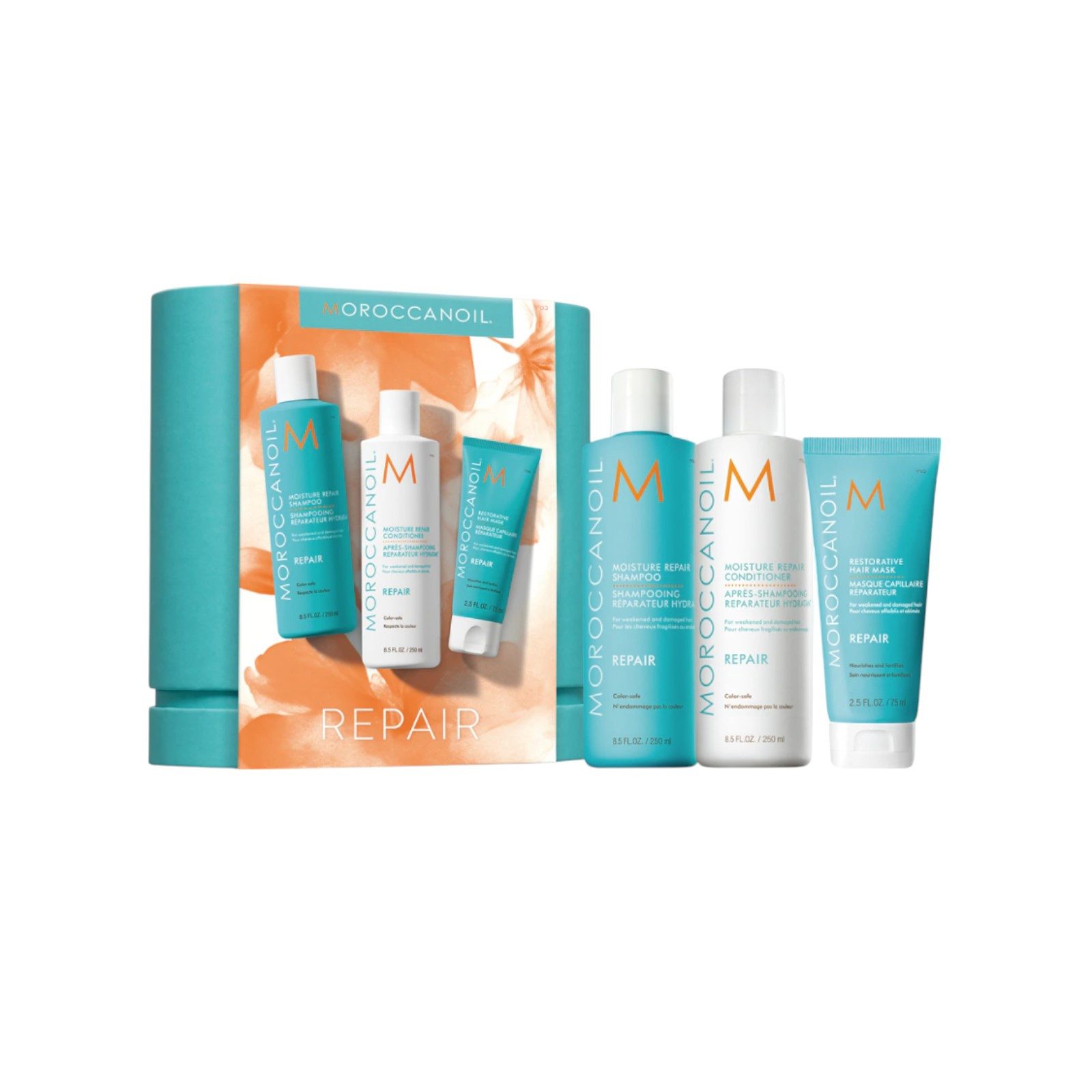 moroccanoil Haarpflege-Set Moroccanoil Repair Kit, 3-tlg.