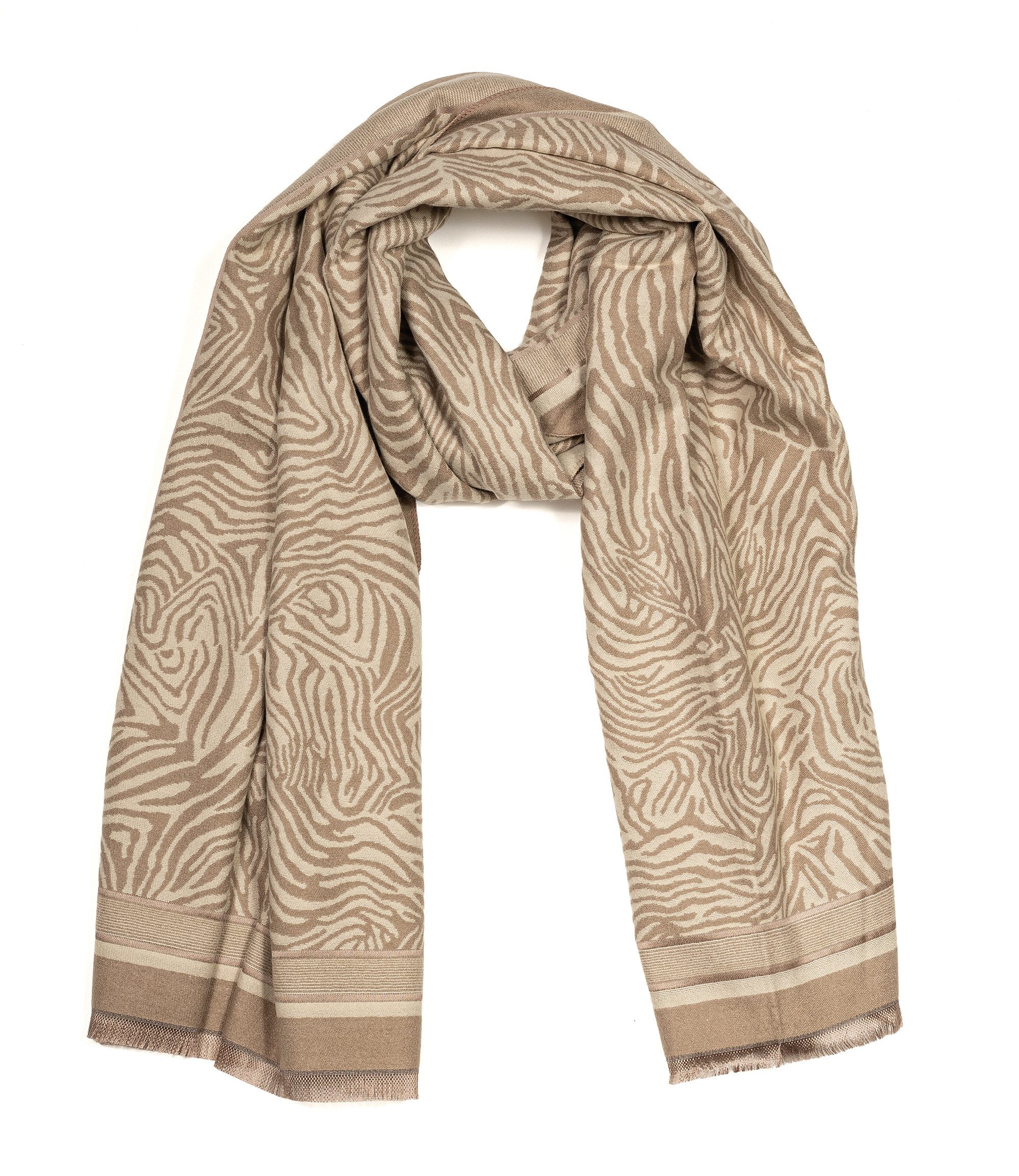 Cassandra Аксессуары Schal Schultertuch "Zebra", mit Animalmuster
