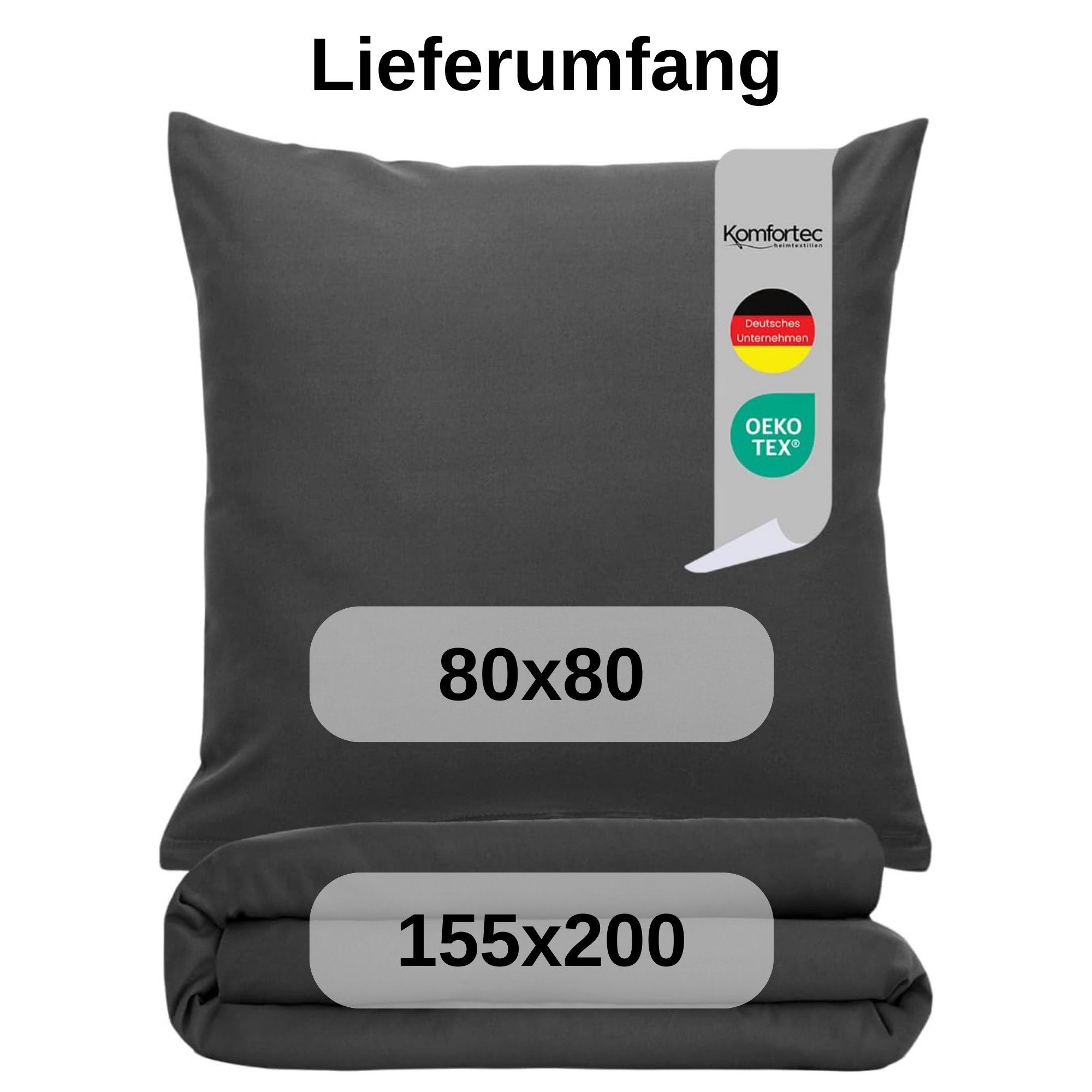 Komfortec Bettwäsche Premium, 135 x 200 günstig online kaufen