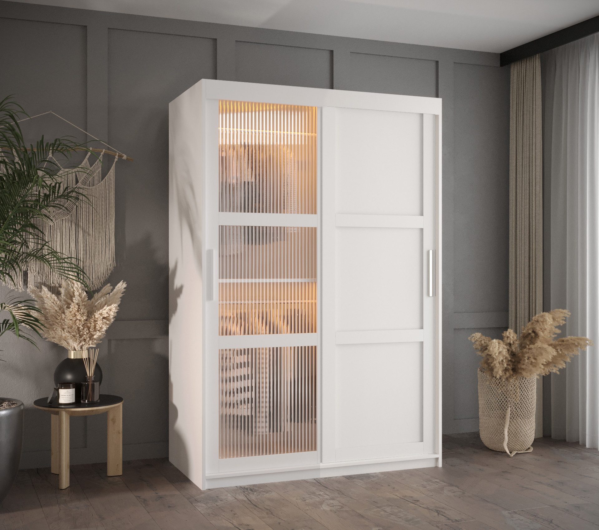 Beautysofa Kleiderschrank Moderne, praktische, geräumige Garderobe günstig online kaufen