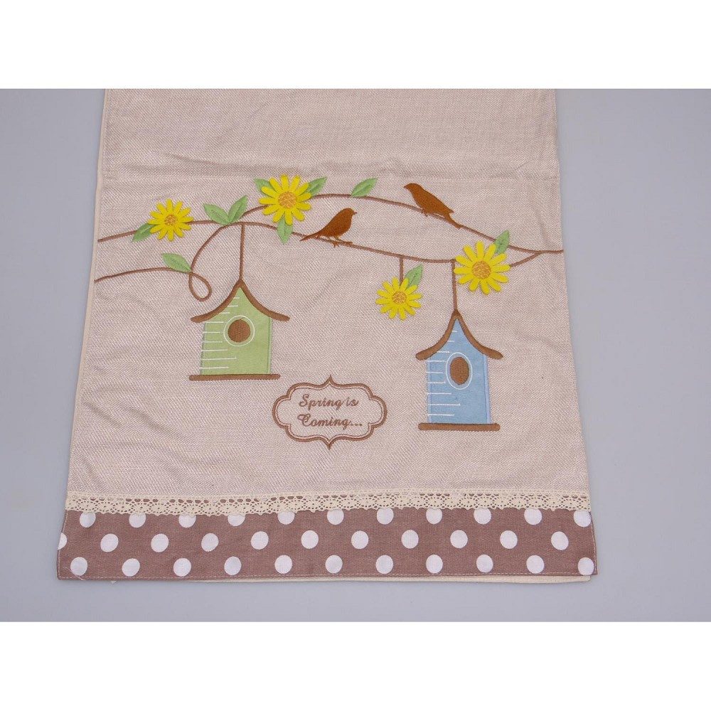 HOSSNER - HOMECOLLECTION Узкие скатерти Mehrfarbig, Durchmesser 1 cm, Farbe: Mehrfarbig, Motiv: Natur- & Blumenmuster
